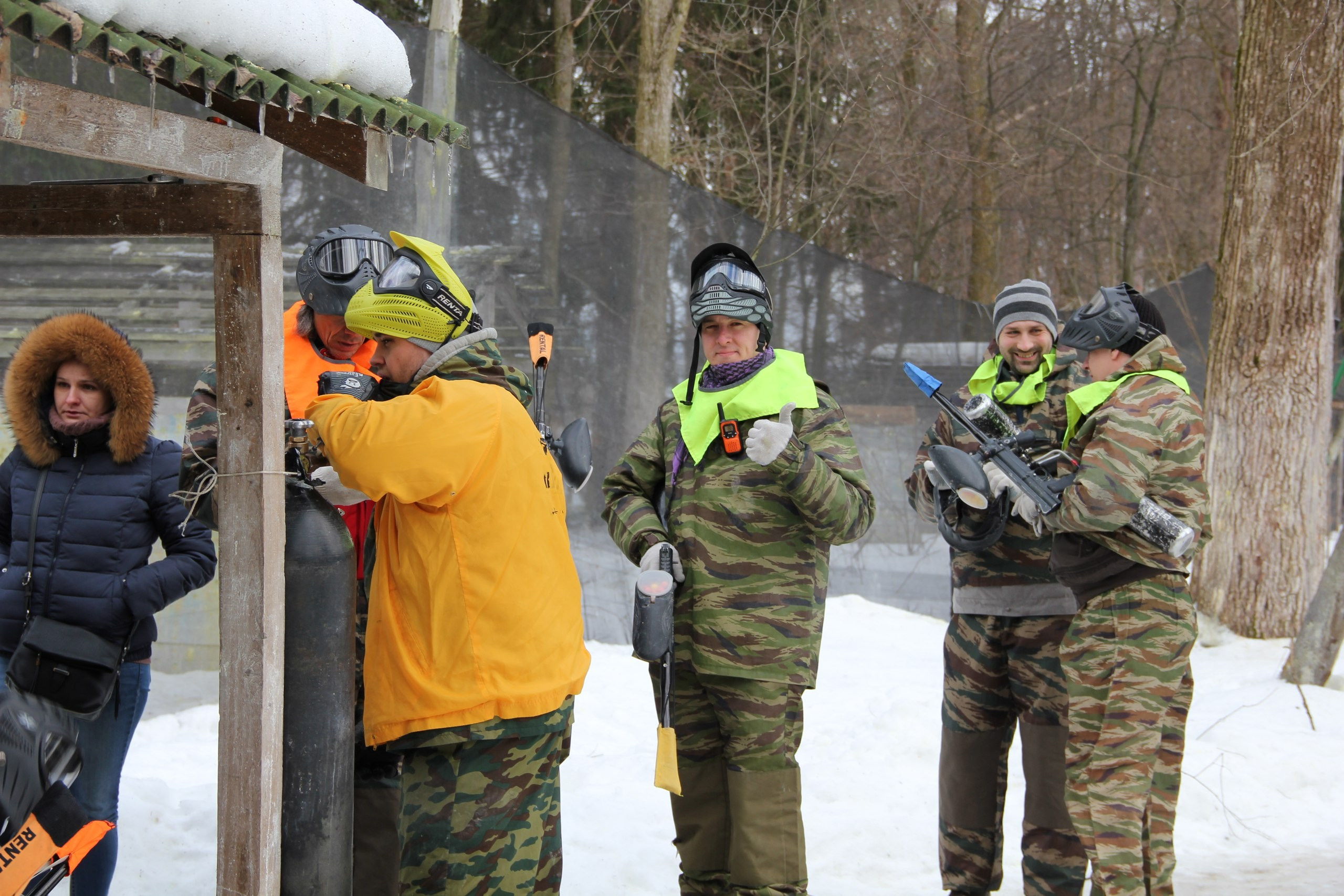 Пейнтбольная битва | 25.02.2017. Галерея Фантим