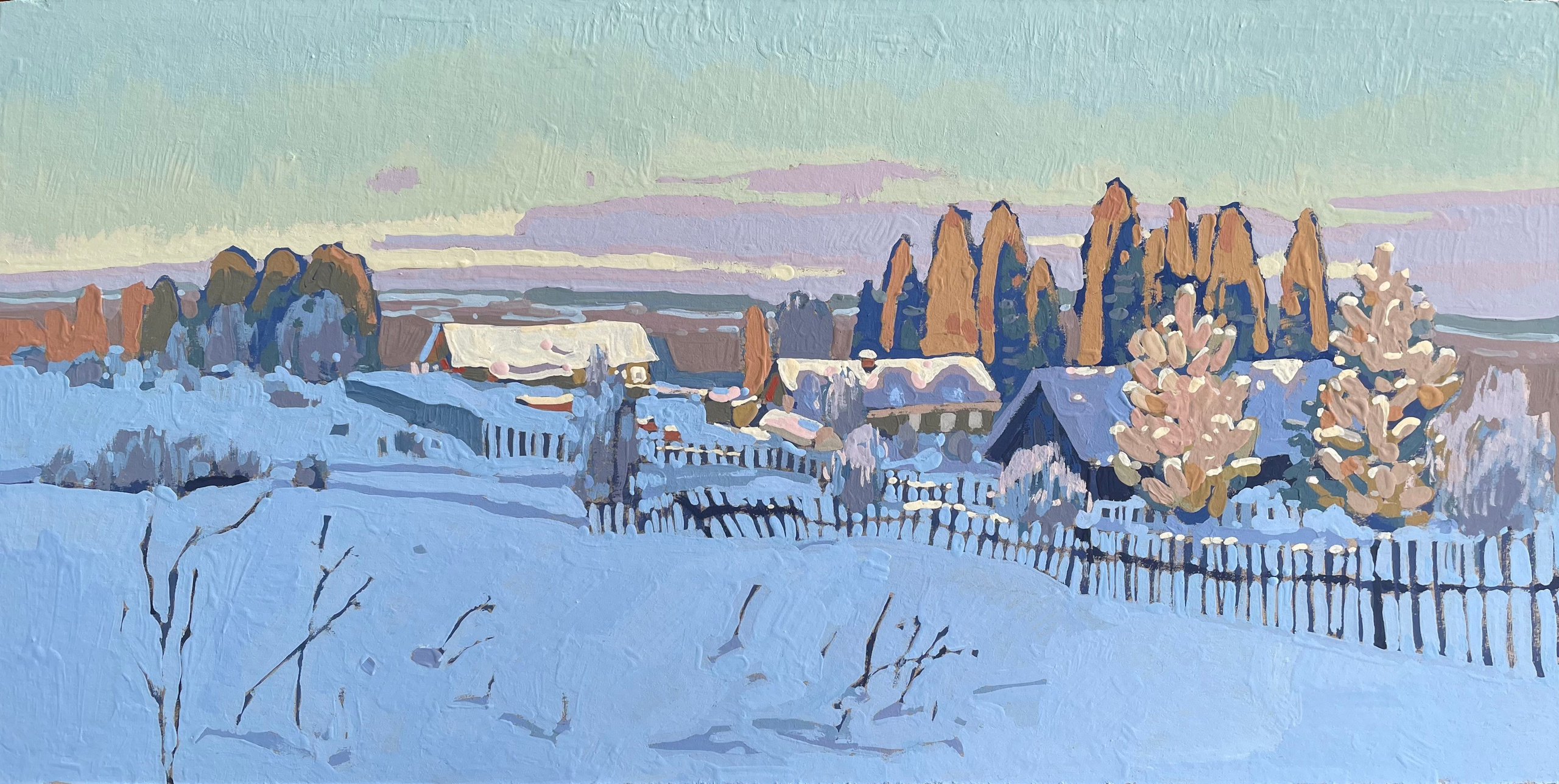 Вологодская область. Художница Лиза Владимирова