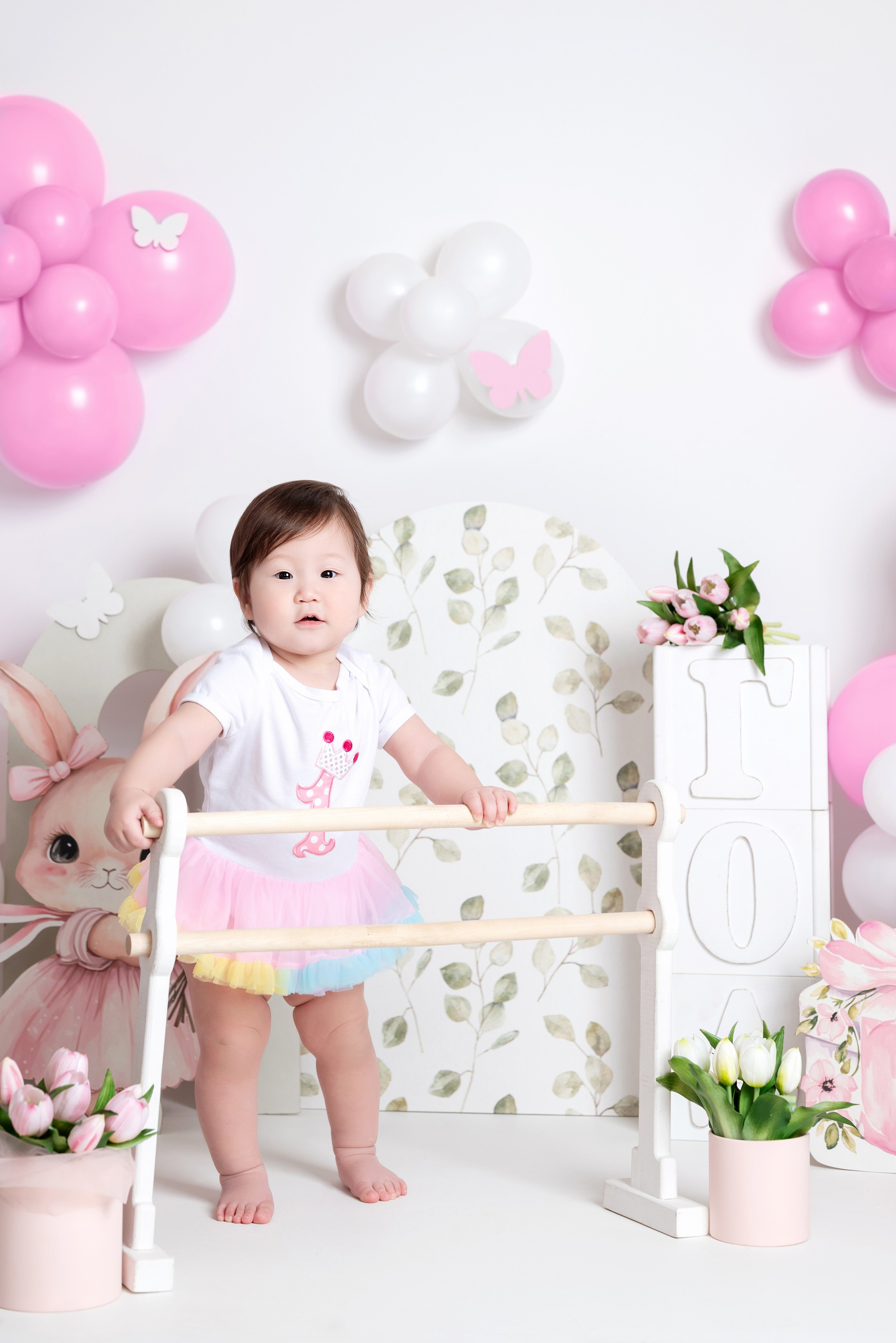 Алине 1 годик. Фотограф новорожденных в Норильске Виктория Шагалиева