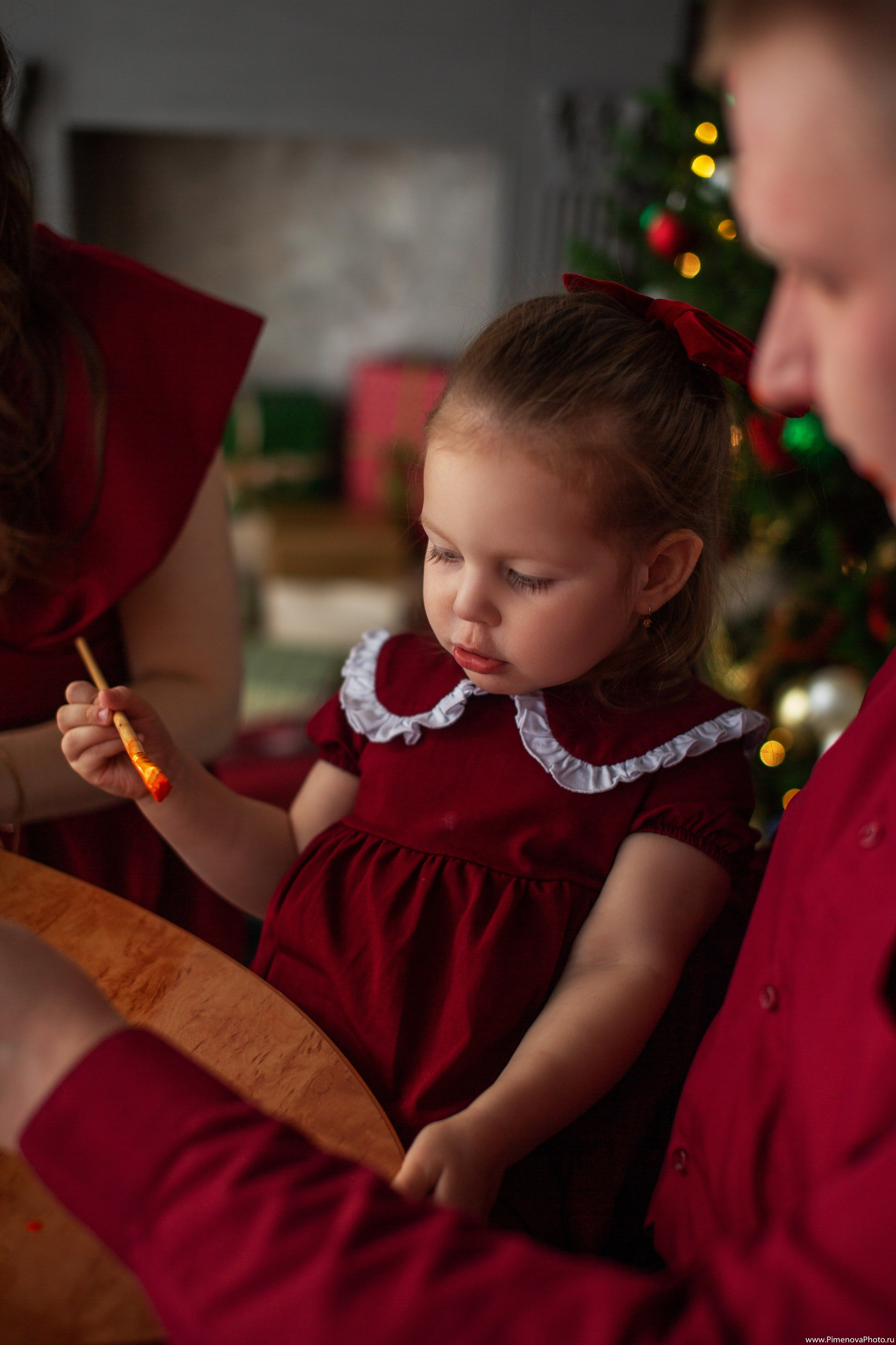 Новогодняя сказка Есении, 2024. Семейный и детский фотограф в Петрозаводске