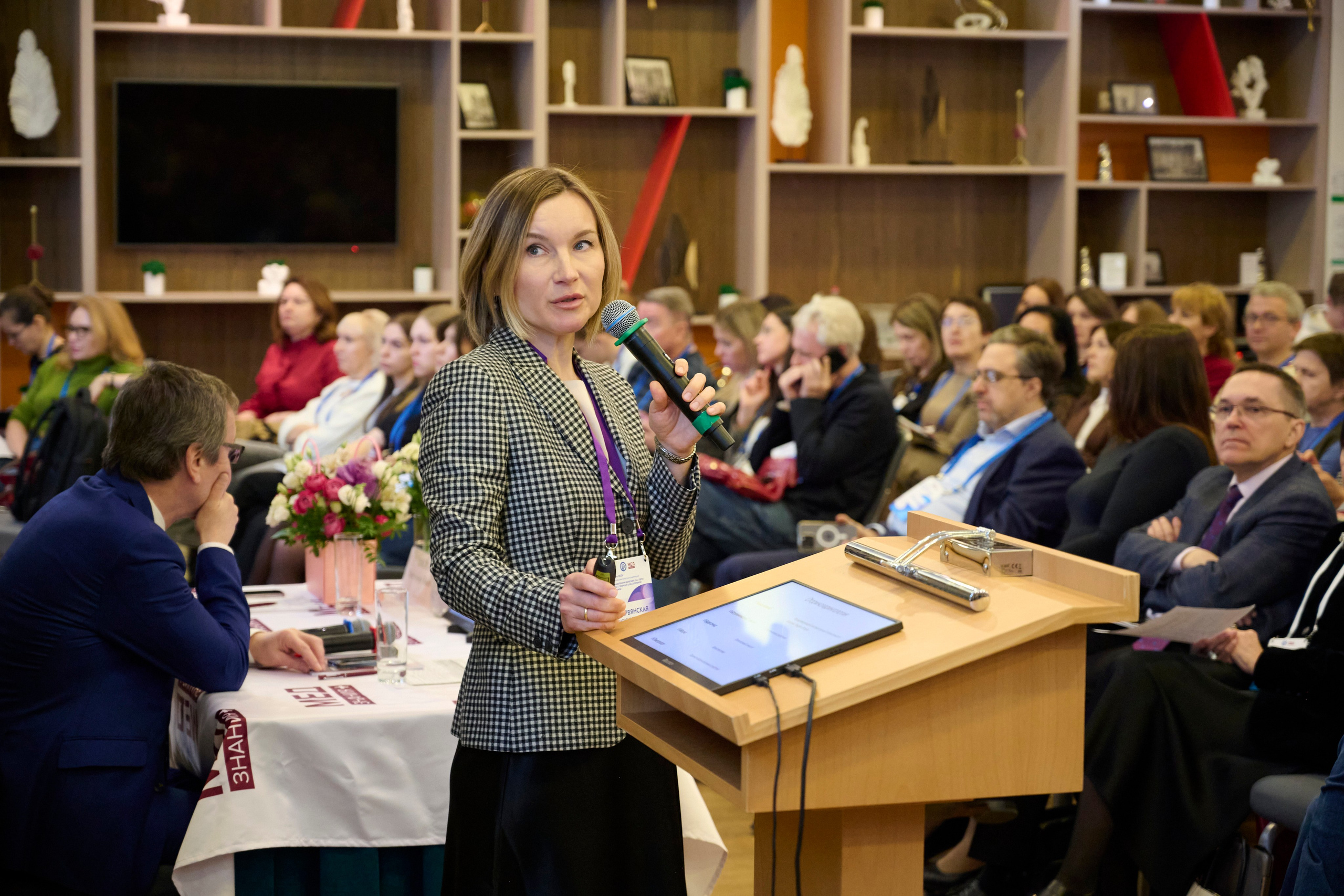 Репортажная съёмка медицинской конференции в Москве
