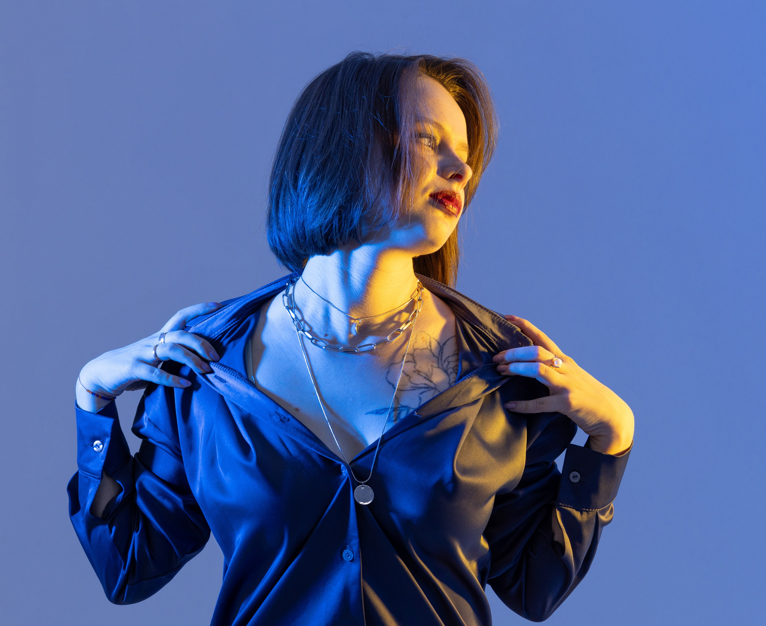 Индивидуальная съёмка с цветными фильтрами. Фотостудия Импульс. Tatiana Shumskaya