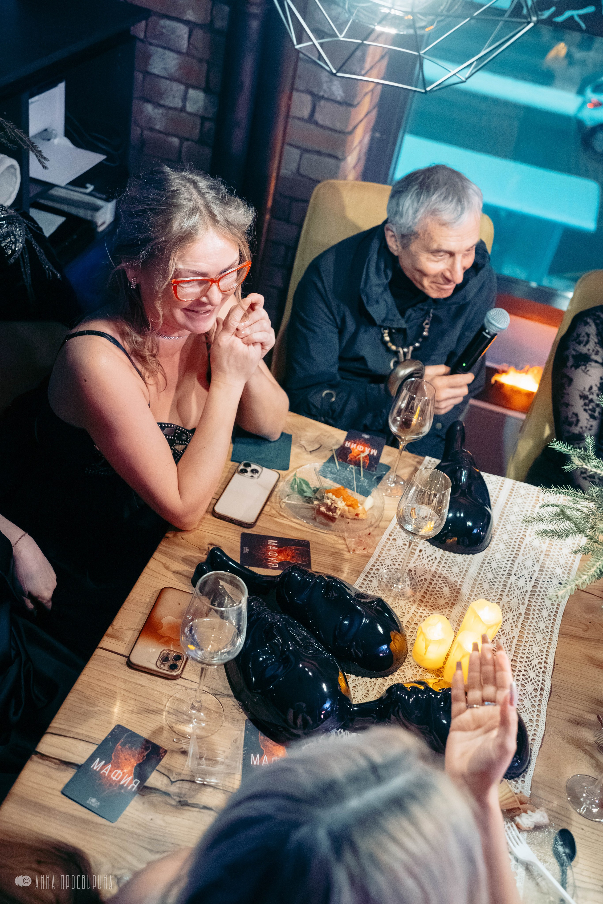 Новогодний корпоратив в вампирском стиле, ID Home. Ваш фотограф в Санкт-Петербурге Анна Просвирина