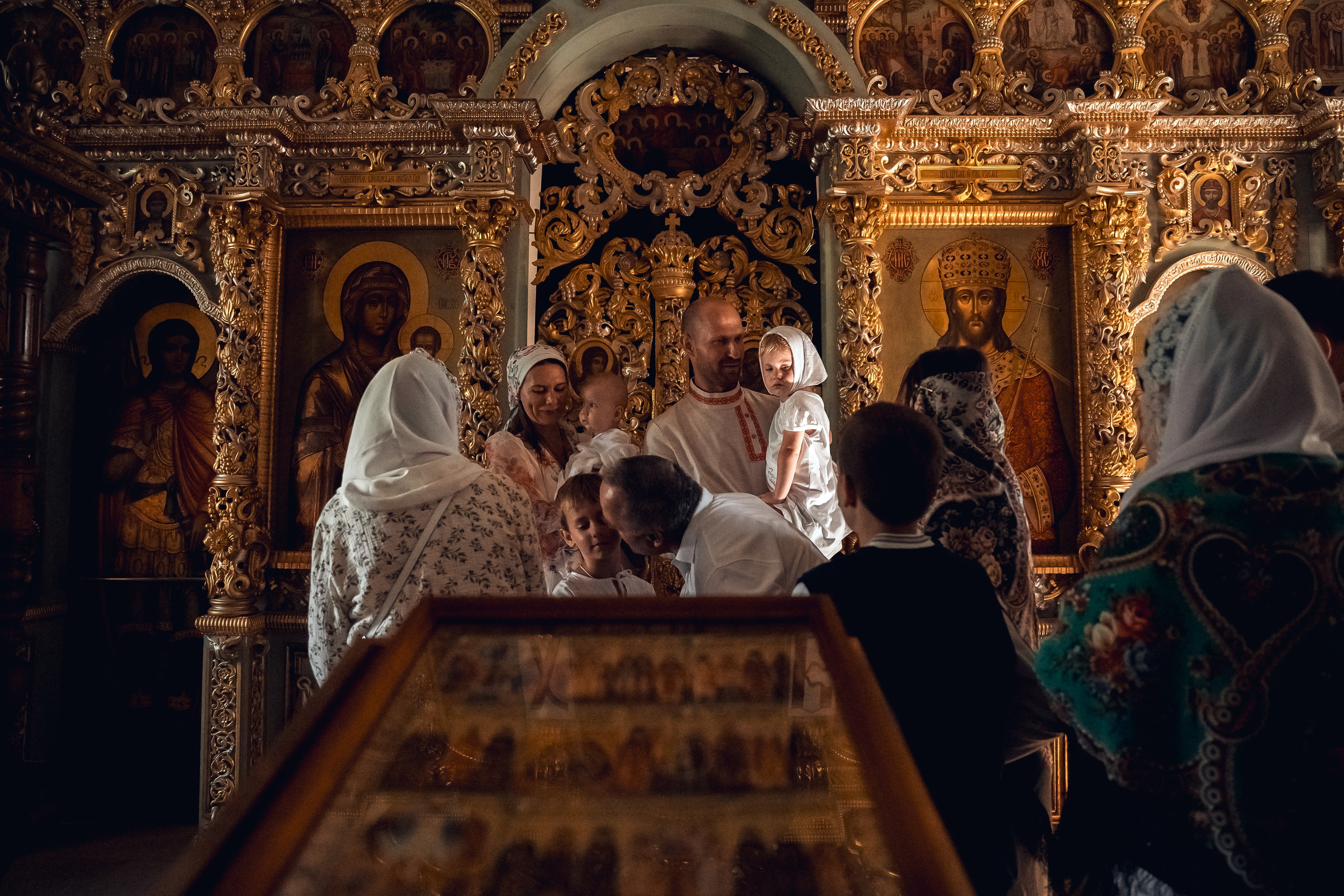 Таинство Крещения. Семейный фотограф Катерина Канчалаба