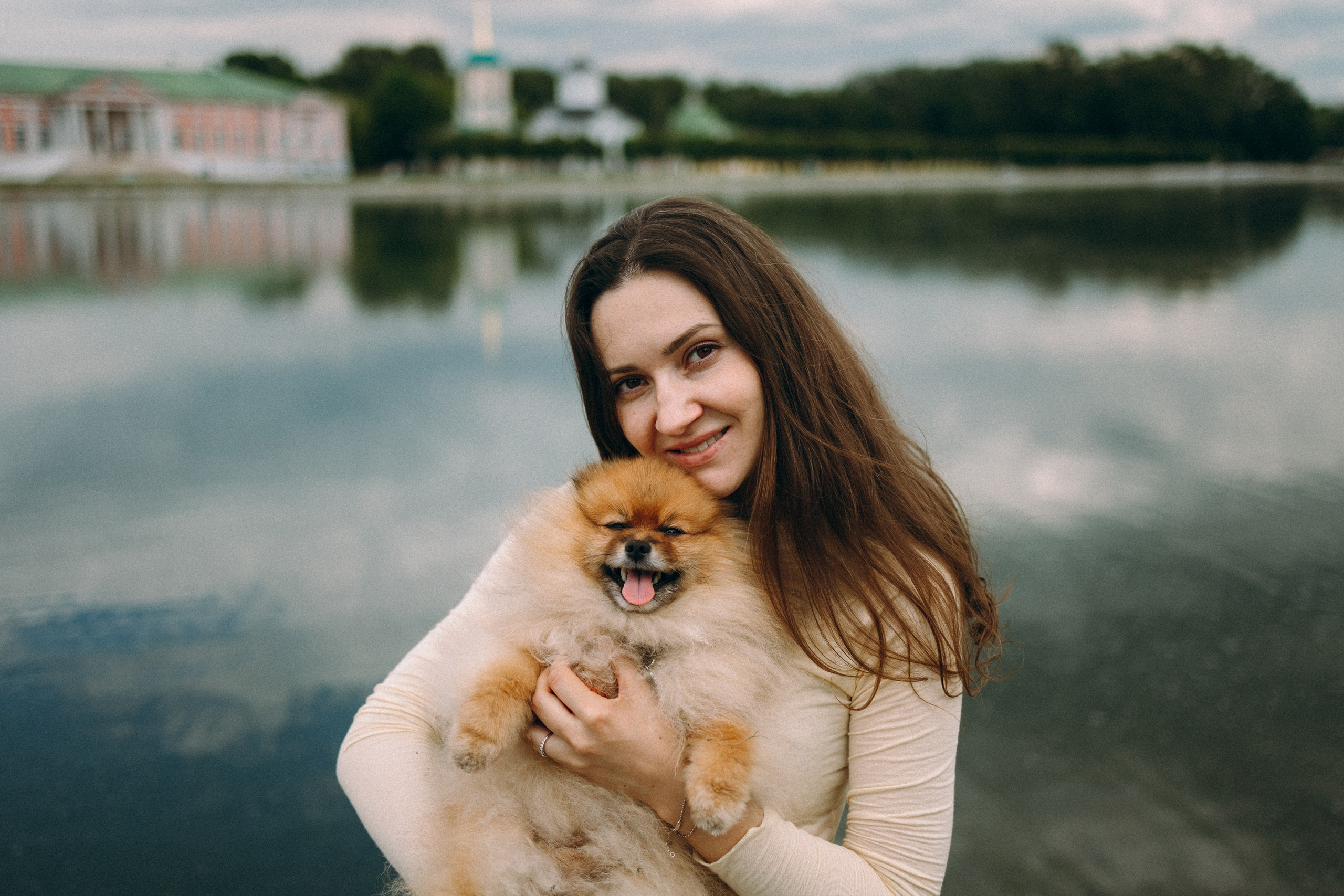 Кокос и Аня. Фотограф анималист Анастасия Пикей