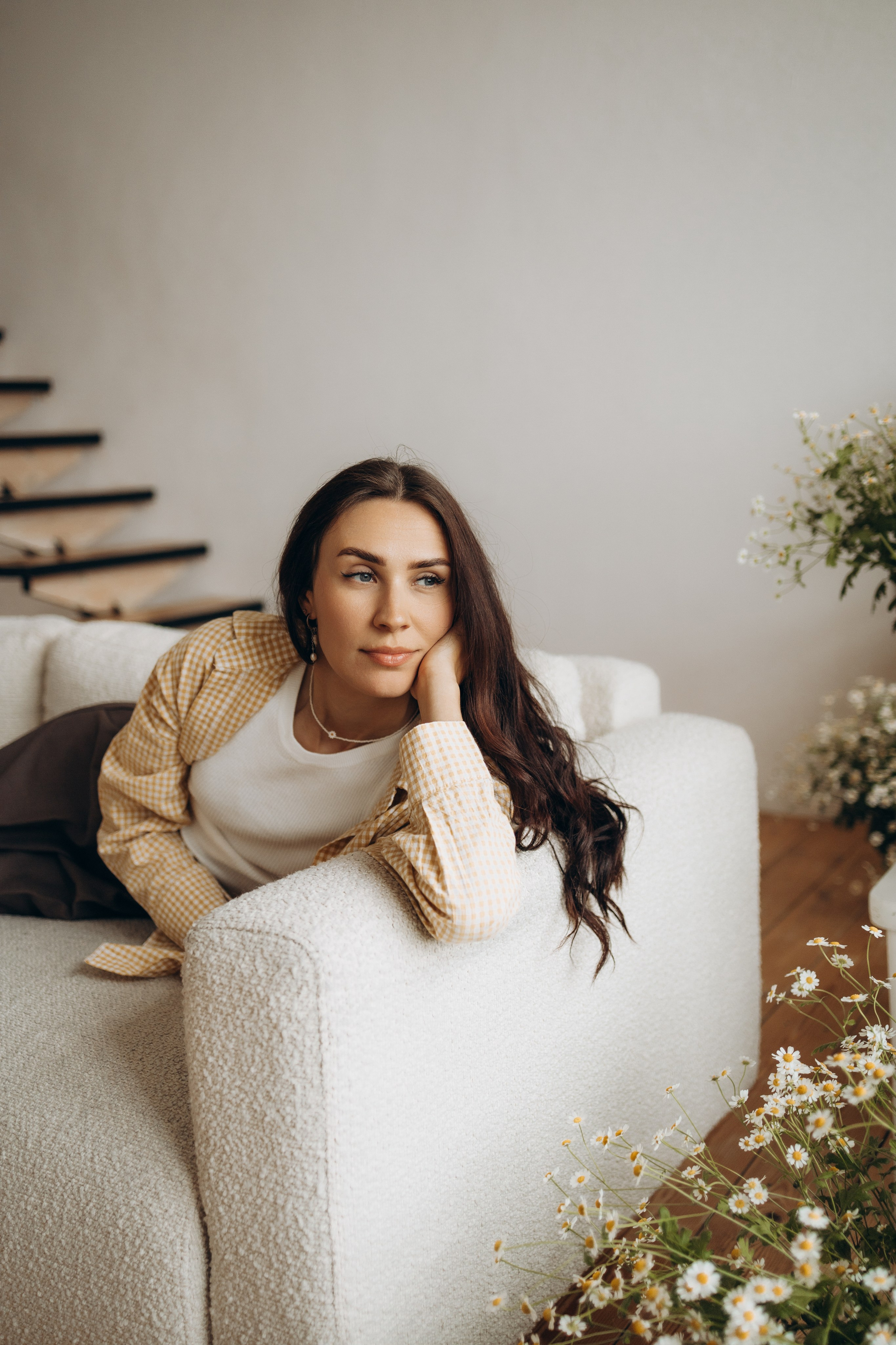 Вика ромашки. Самый теплый фотограф в Краснодаре Рябоконь Ксения