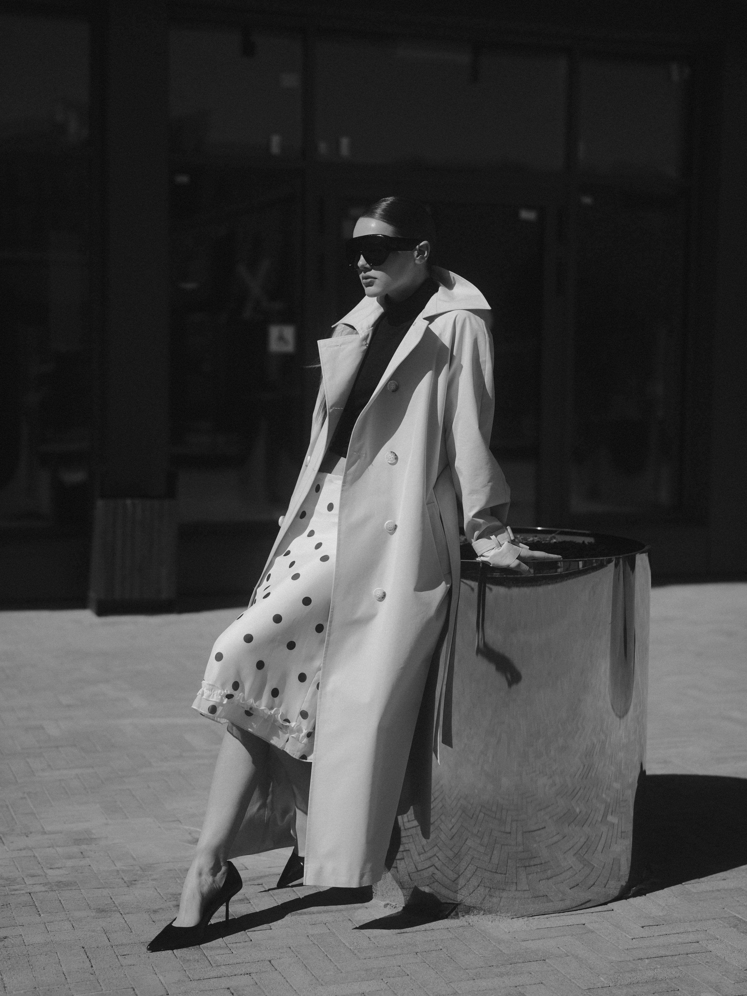 фотография девушки на улице в Казани, естественный свет, портрет