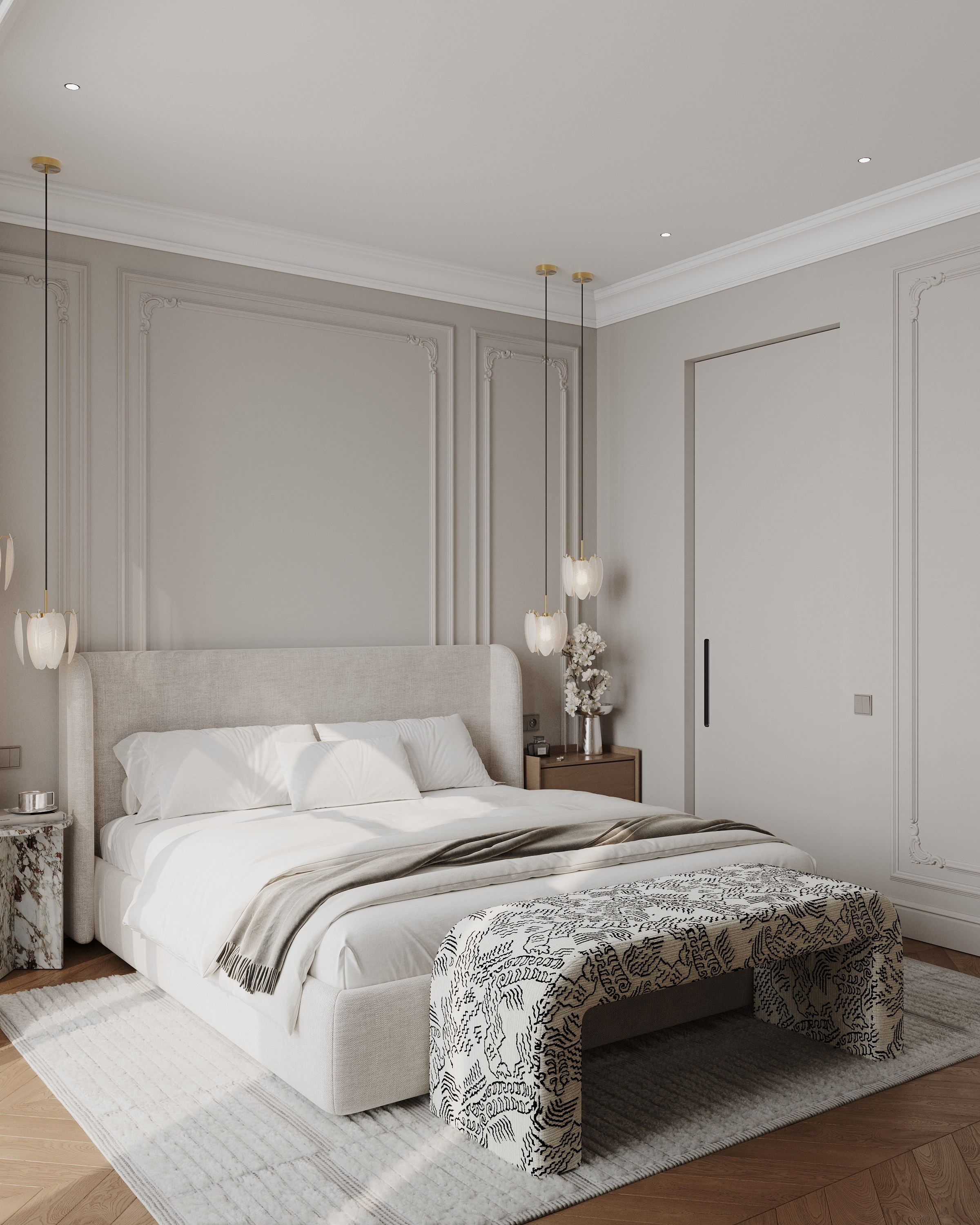 ЖК Легенда Московский 65 106 кв.м, г. Санкт-Петербург. 3d визуализатор Анастасия Науменко