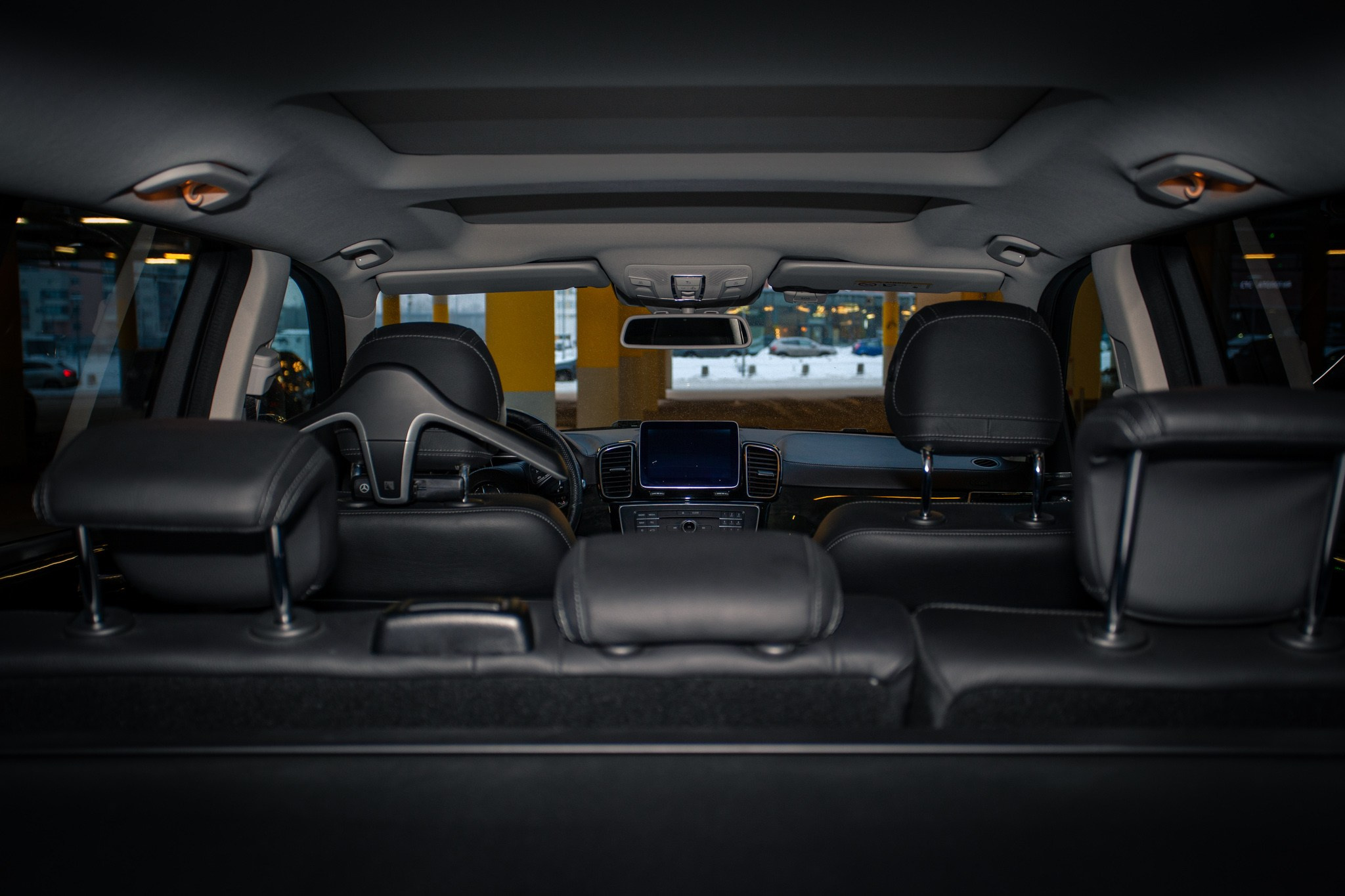 Детали интерьера Mercedes-Benz