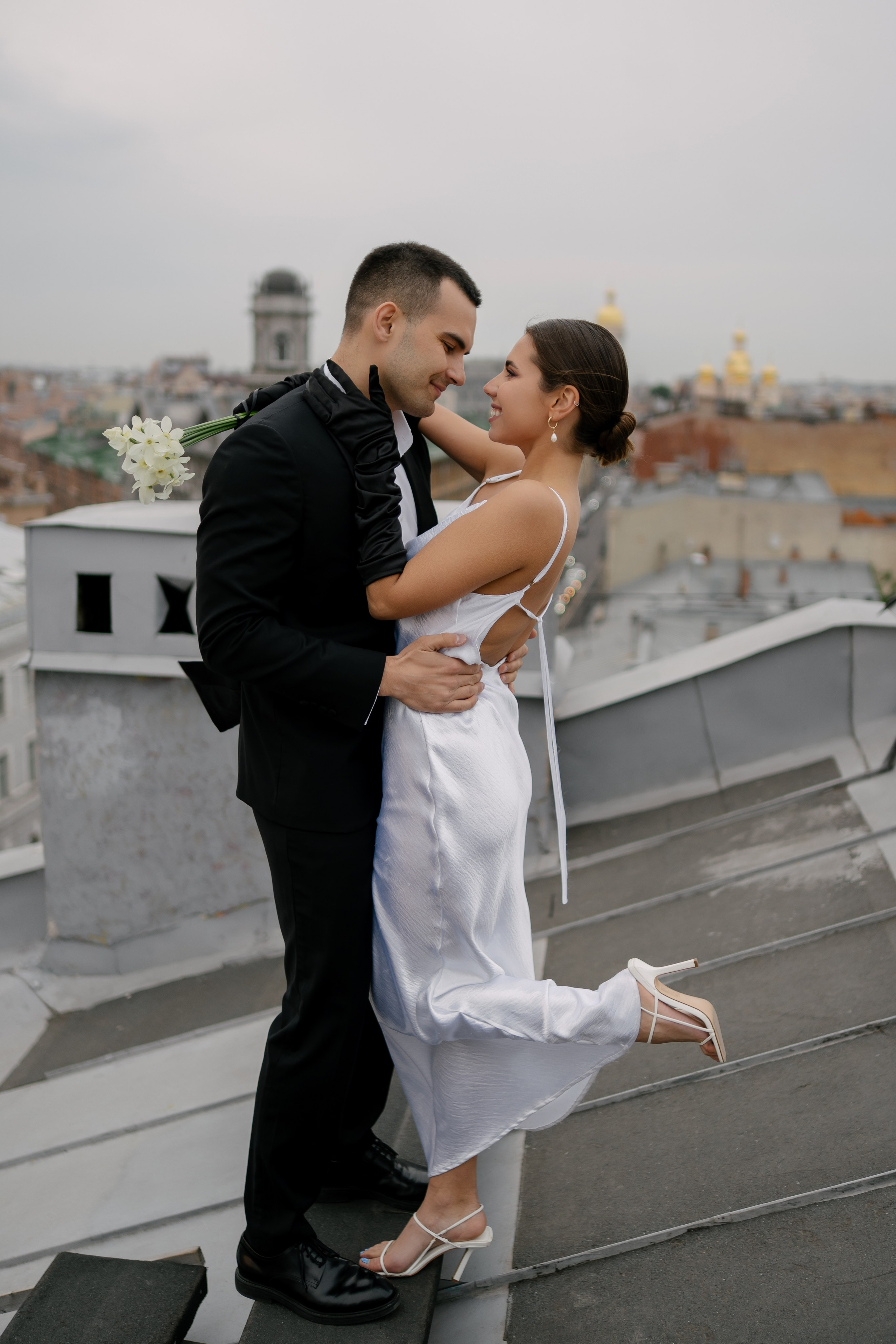 На крышах Питера. Семейный и свадебный фотограф в Красногорске Анастасия Тихонова