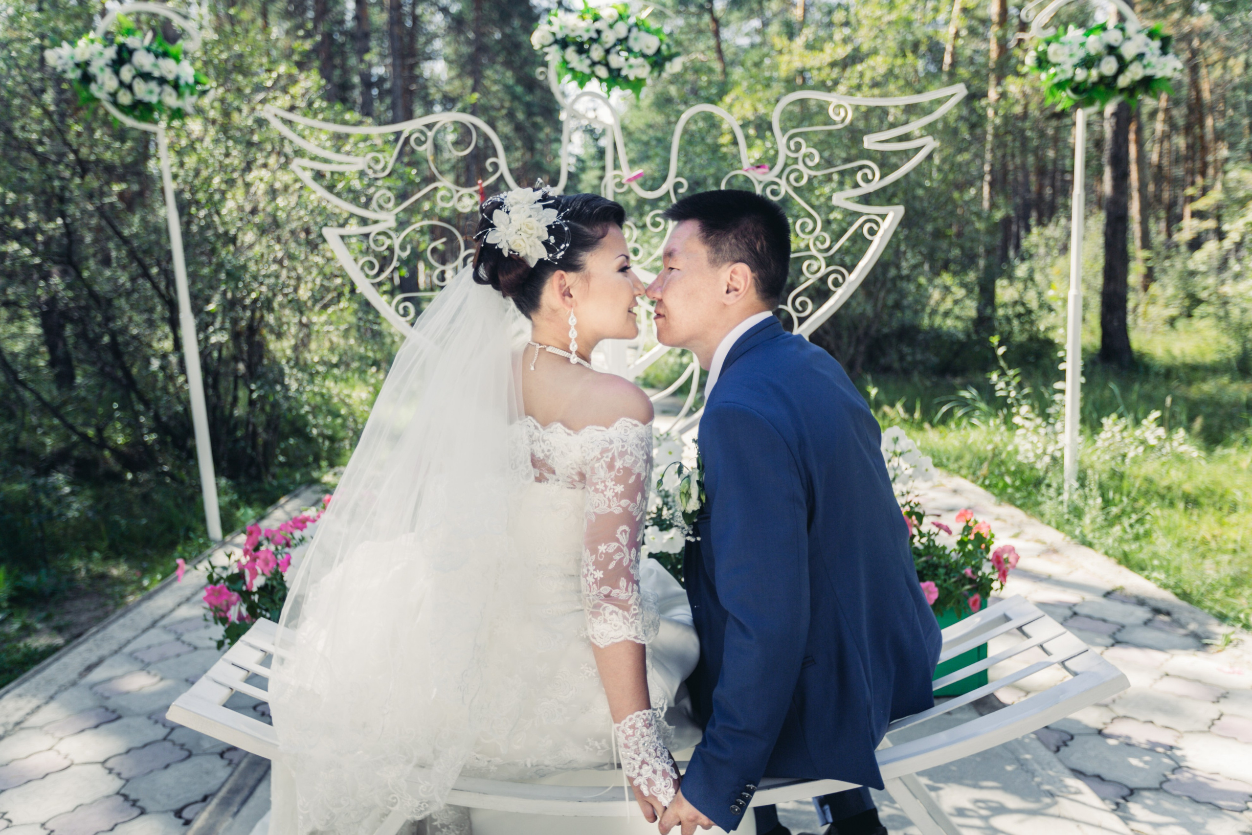 Летнее свадебное фото. Фотограф Надежда Куин, Якутск