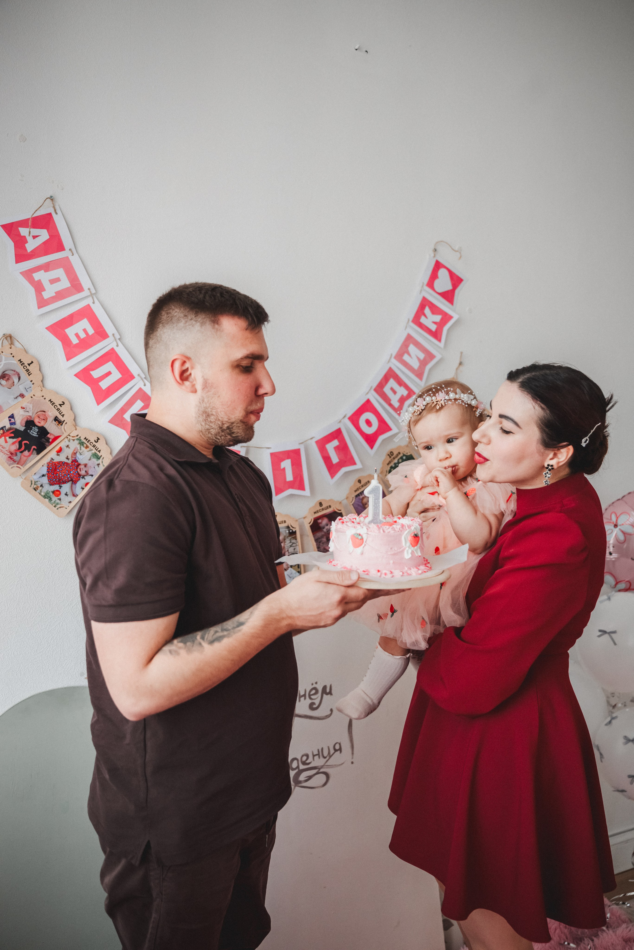 Аделине 1 годик. Фотограф Анастасия Монах