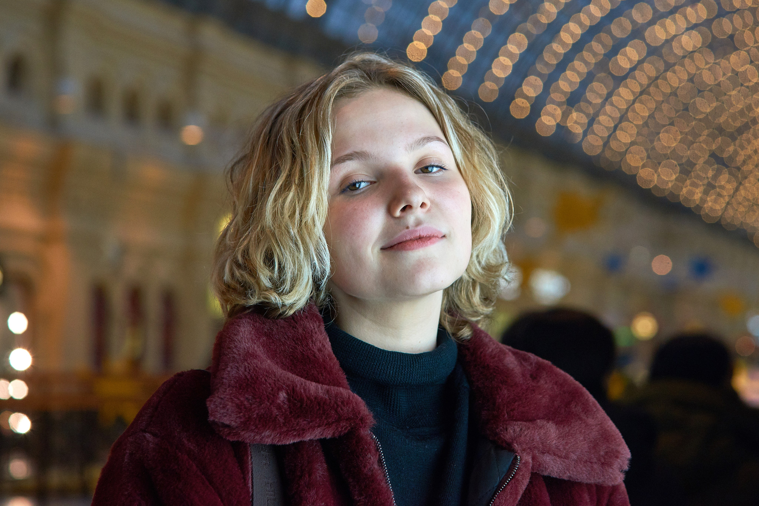 Портретная фотография в ГУМе, Москва