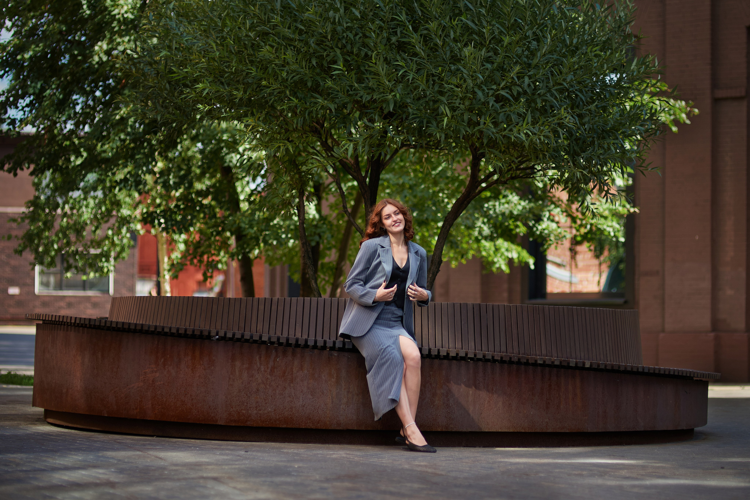 Девушка в городе. Фотограф Владимир Артамонов