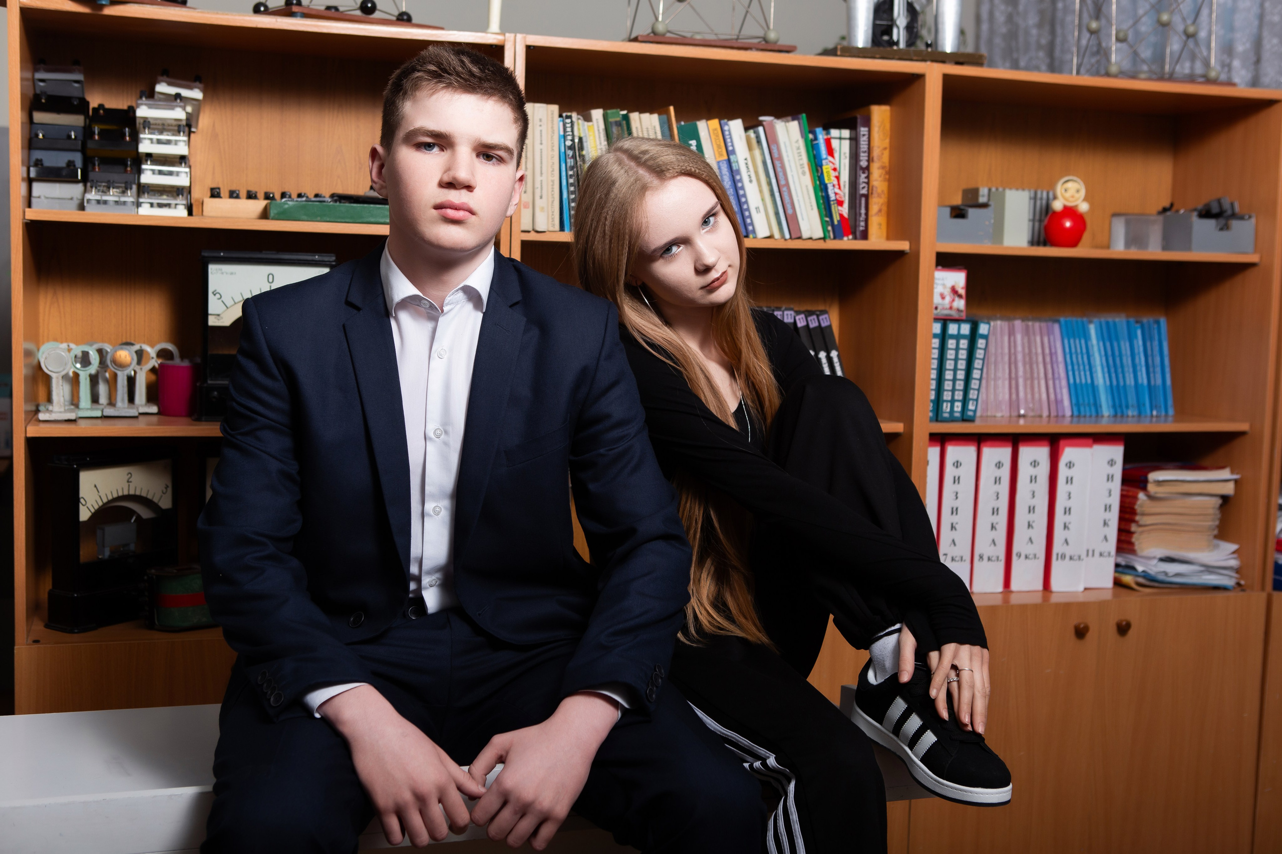 ОТВЯЗНАЯ СЪЕМКА В КЛАССЕ (9 КЛАСС). Профессиональный фотограф в Мценске и Орловской области