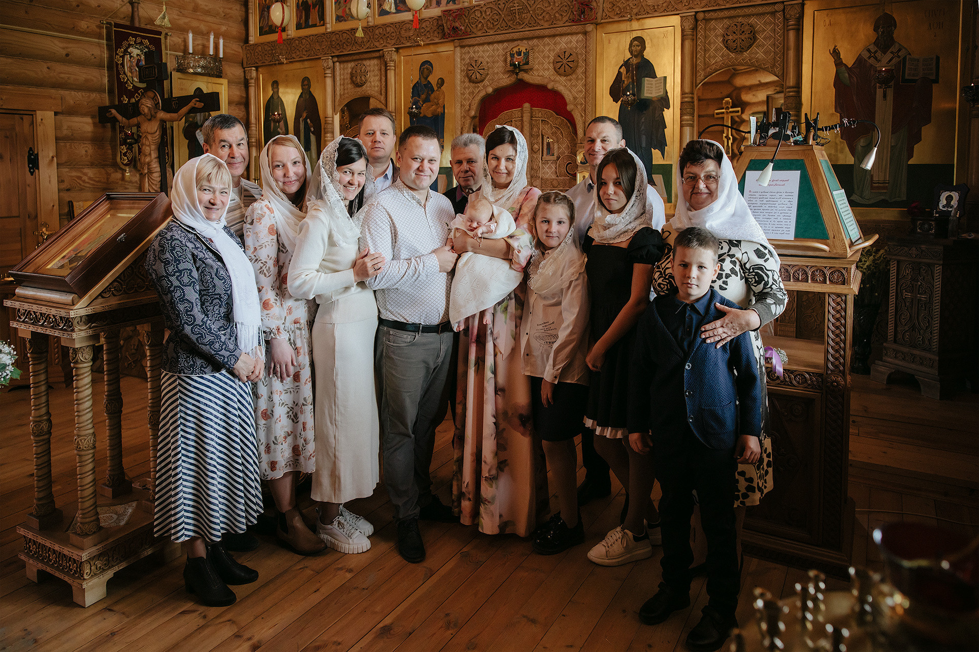 Крещение в Ляпино. Фотограф на венчание, крещение