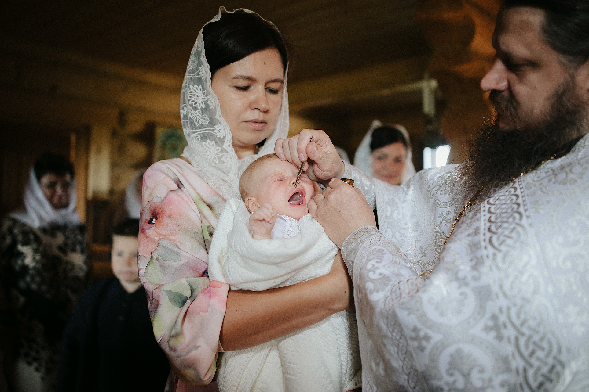 Крещение в Ляпино. Фотограф на венчание, крещение