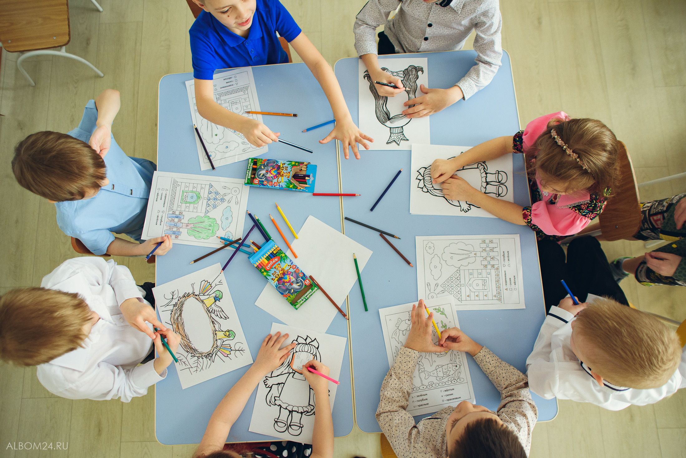 Съемка на выпускной альбом Сад № 22, гр. Непоседы. Выпускные альбомы и фотосъемка в Красноярске