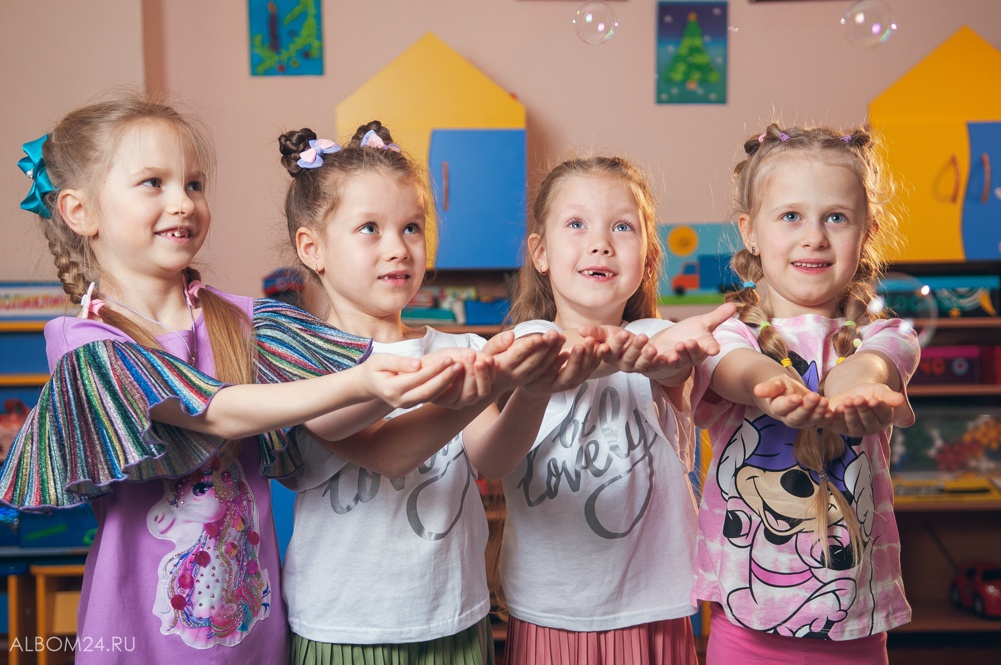 Съемка на выпускной альбом Сад 321 гр. Подснежник. Выпускные альбомы и фотосъемка в Красноярске