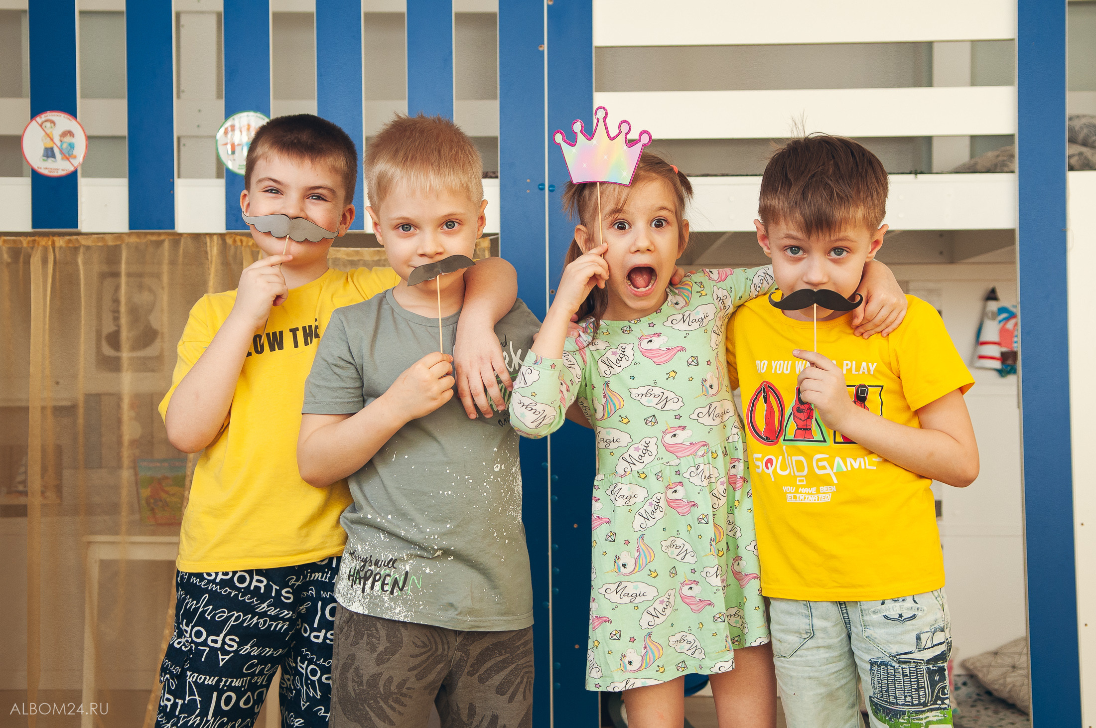 Съемка на выпускной альбом Сад № 22, гр. Непоседы. Выпускные альбомы и фотосъемка в Красноярске