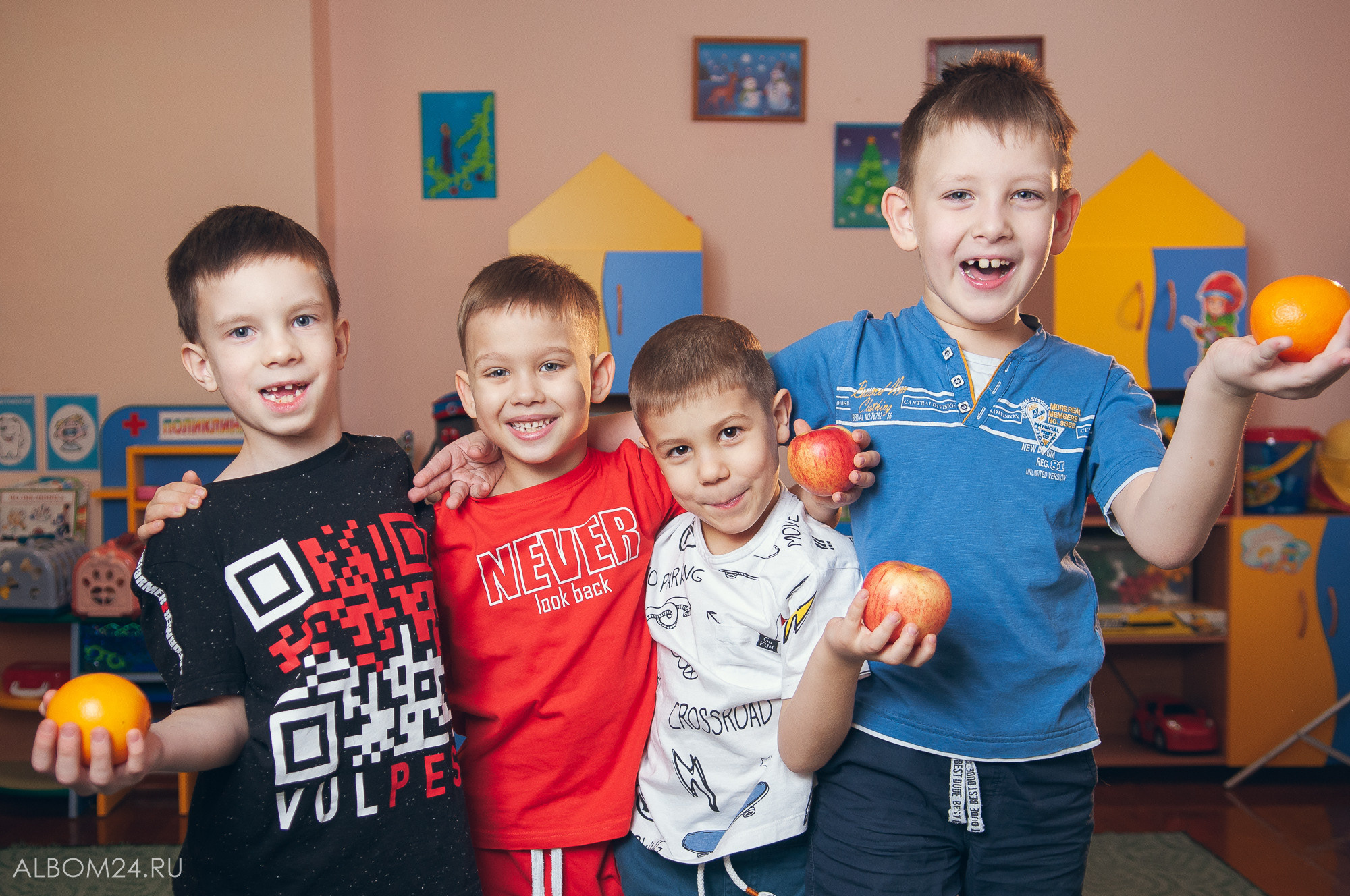 Съемка на выпускной альбом Сад 321 гр. Подснежник. Выпускные альбомы и фотосъемка в Красноярске