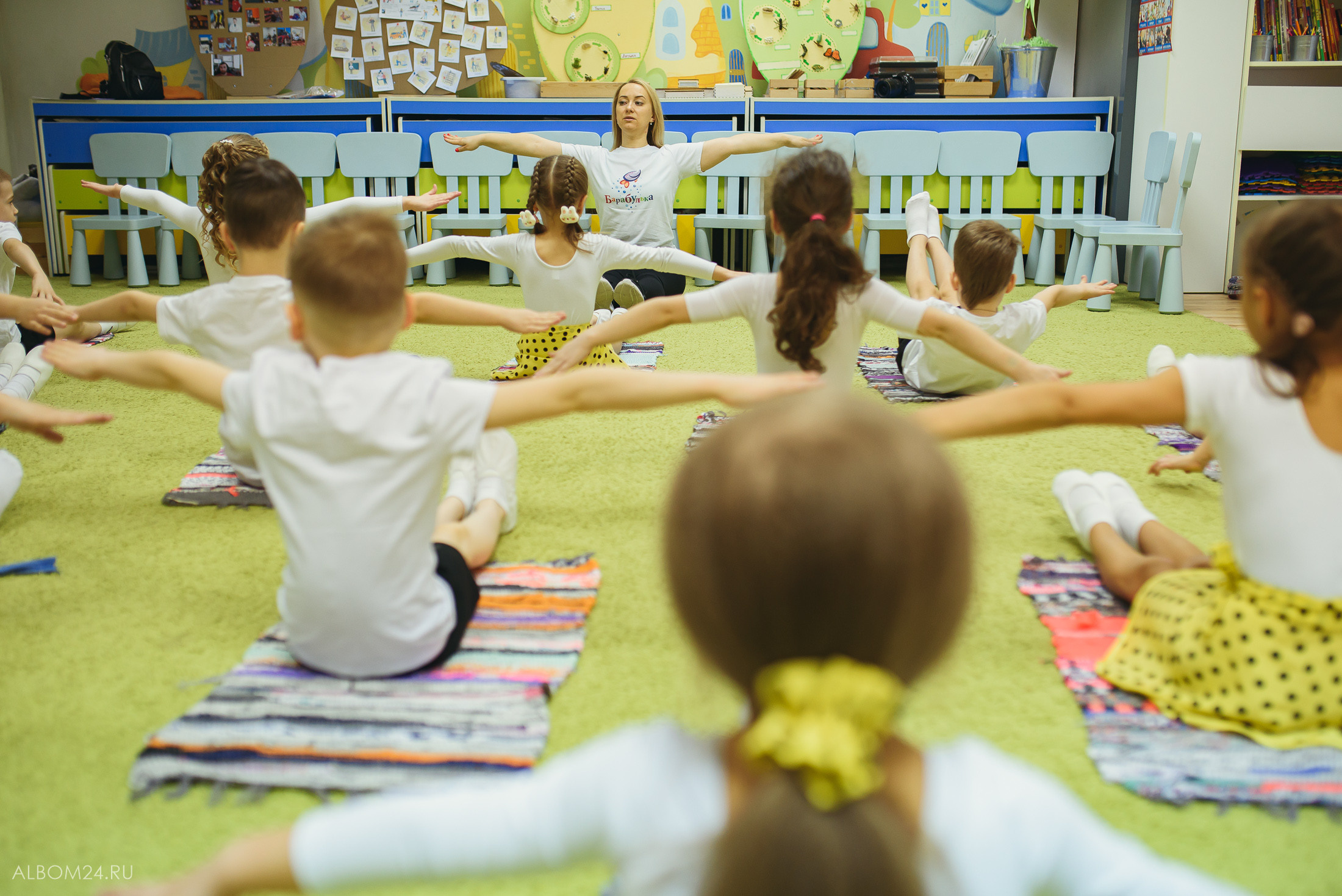 Съемка на выпускной альбом Сад Барабулька, старшая группа. Выпускные альбомы и фотосъемка в Красноярске