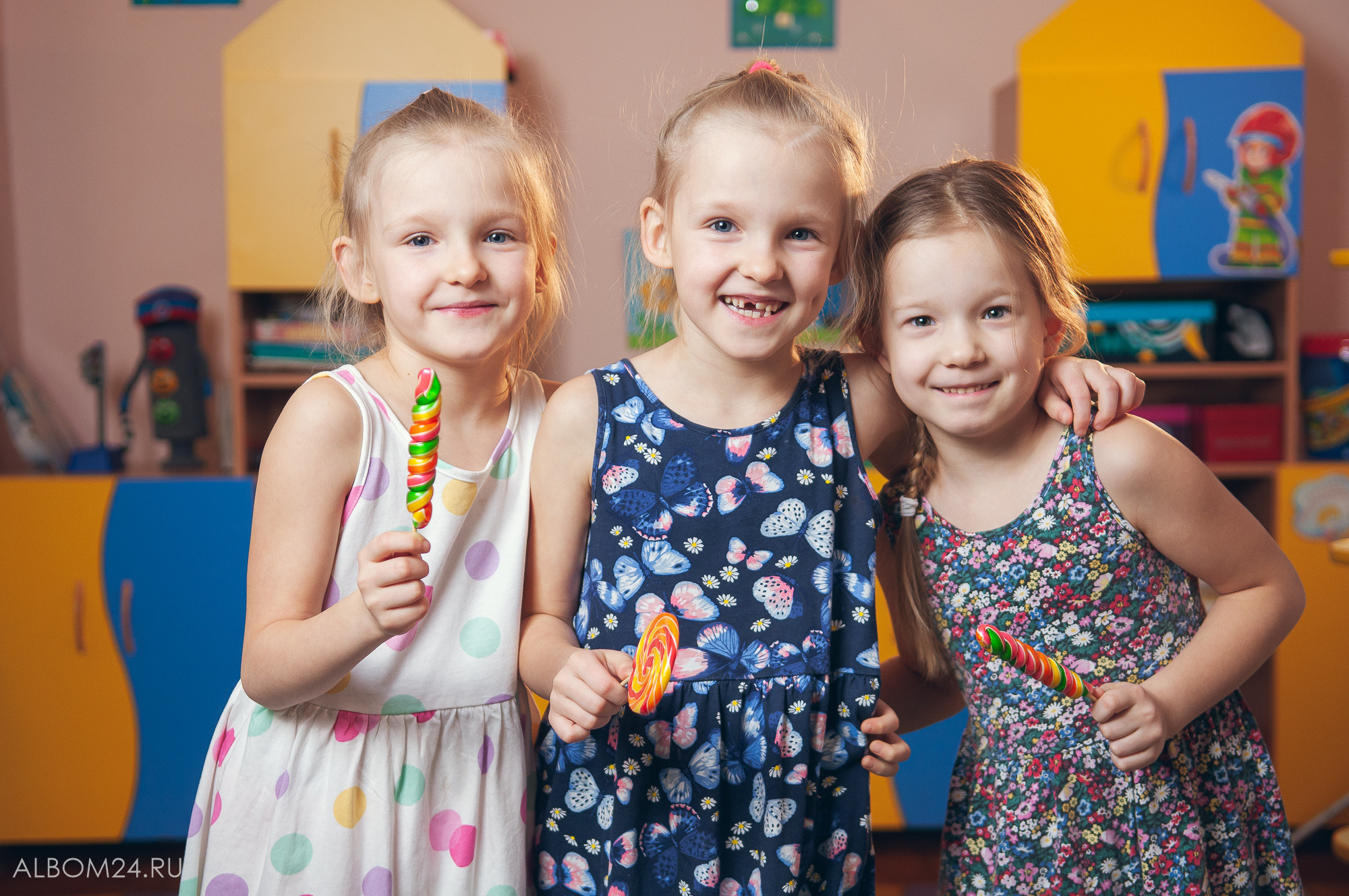 Съемка на выпускной альбом Сад 321 гр. Подснежник. Выпускные альбомы и фотосъемка в Красноярске