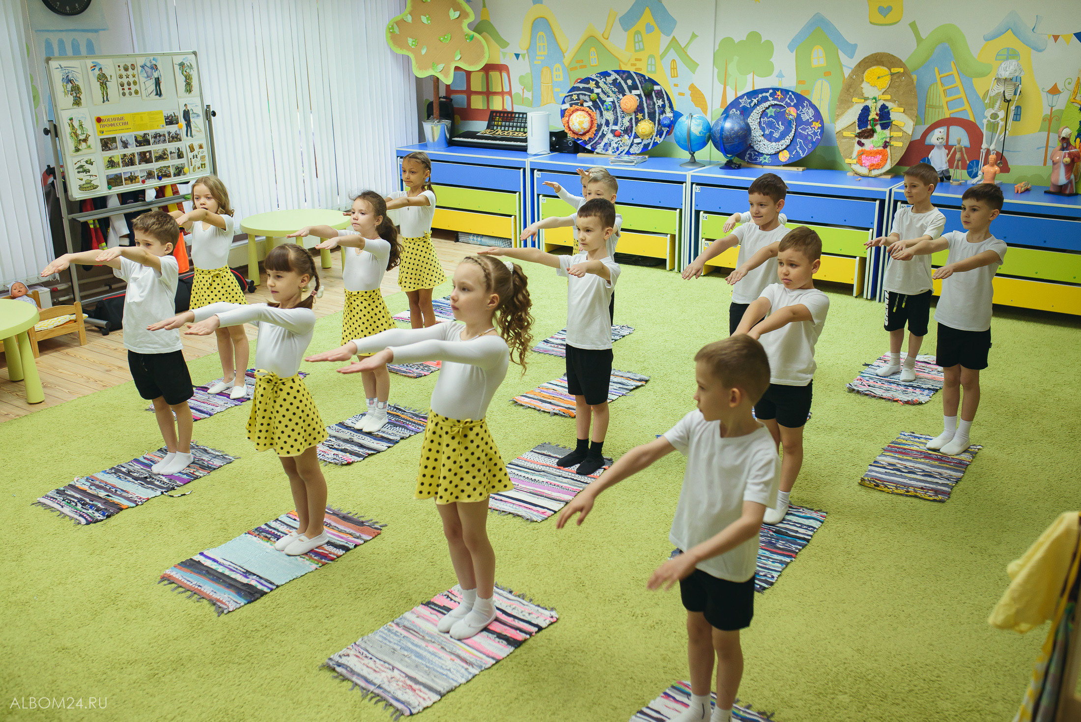 Съемка на выпускной альбом Сад Барабулька, старшая группа. Выпускные альбомы и фотосъемка в Красноярске