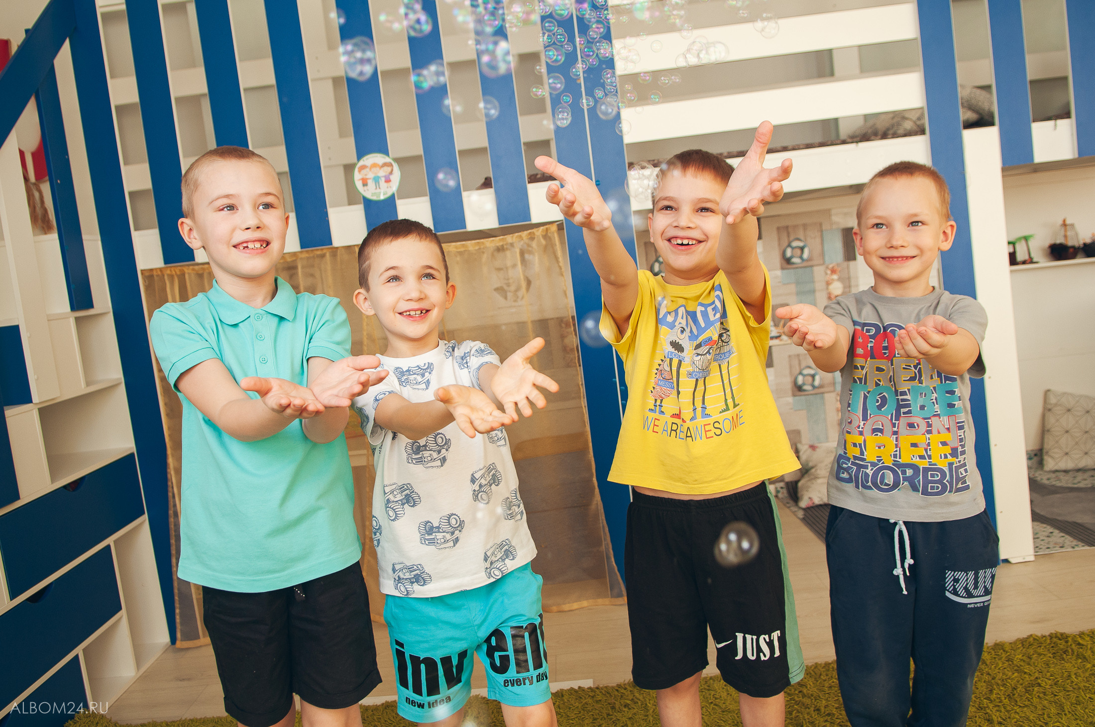 Съемка на выпускной альбом Сад № 22, гр. Непоседы. Выпускные альбомы и фотосъемка в Красноярске