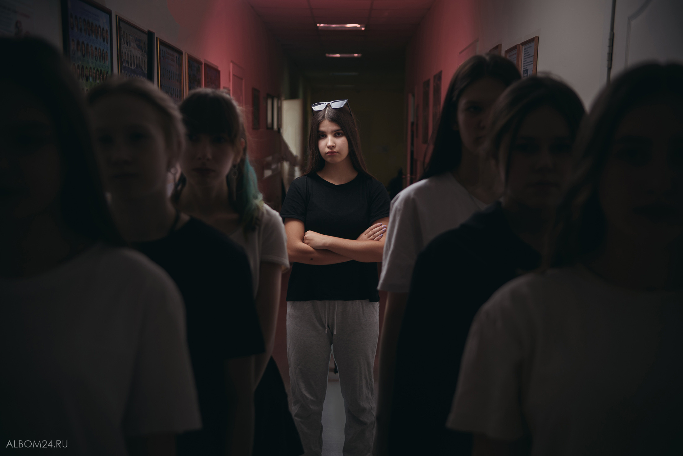 Съемка на выпускной альбом Школа № 2 (Емельяново), 9Б. Выпускные альбомы и фотосъемка в Красноярске