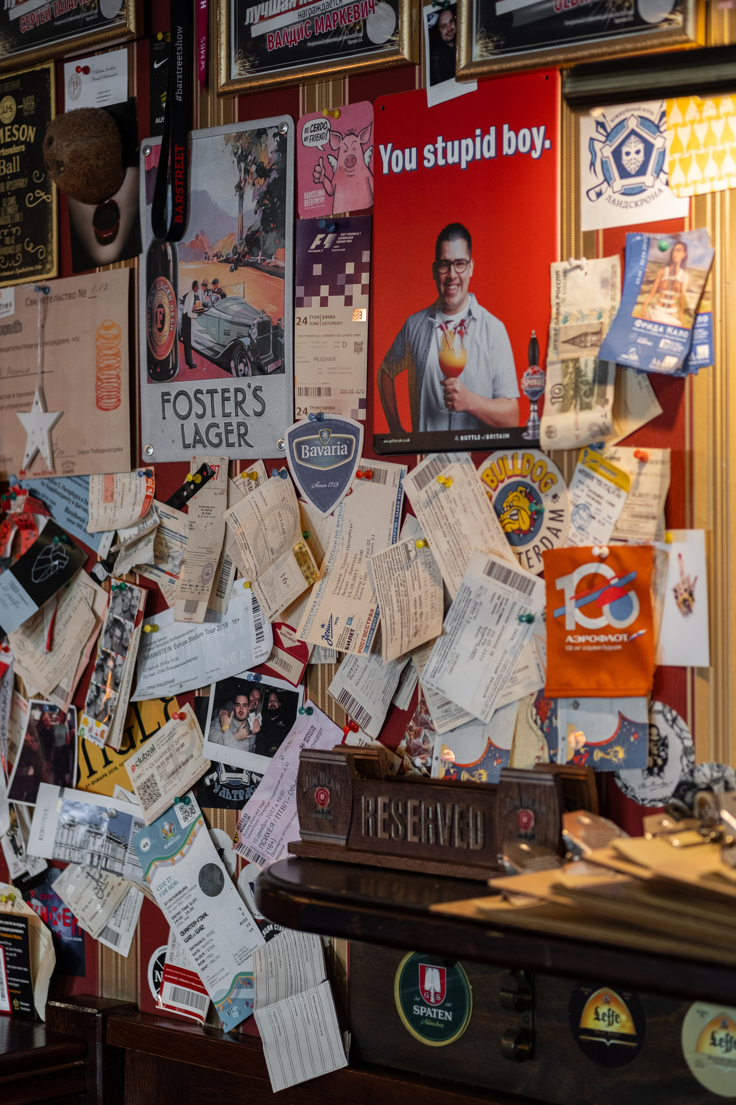 Интервью владельца паба «Oldham». Фотограф. Санкт-Петербург