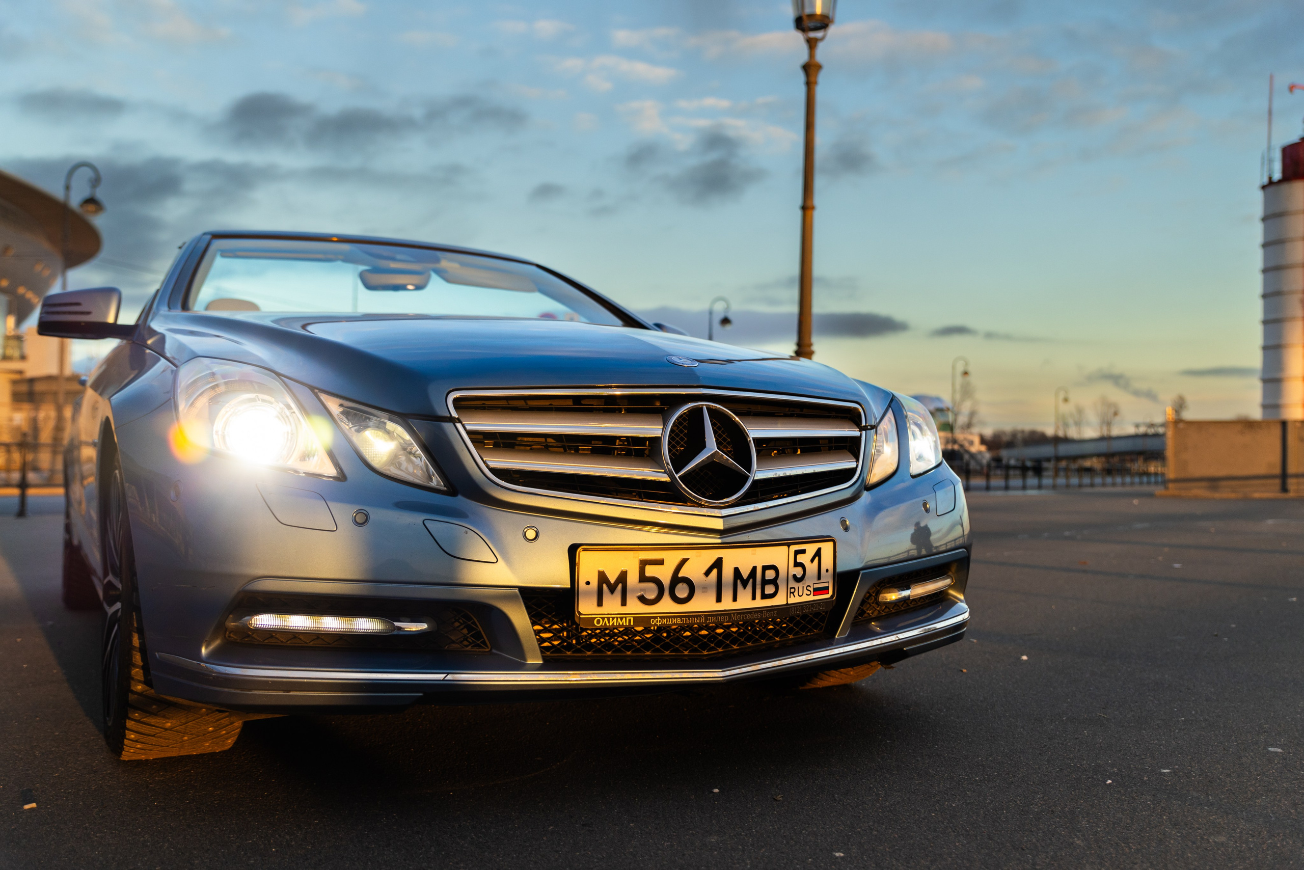 Mercedes e classe. Автомобильный фотограф в Санкт-Петербурге — Илья Kaseone_1