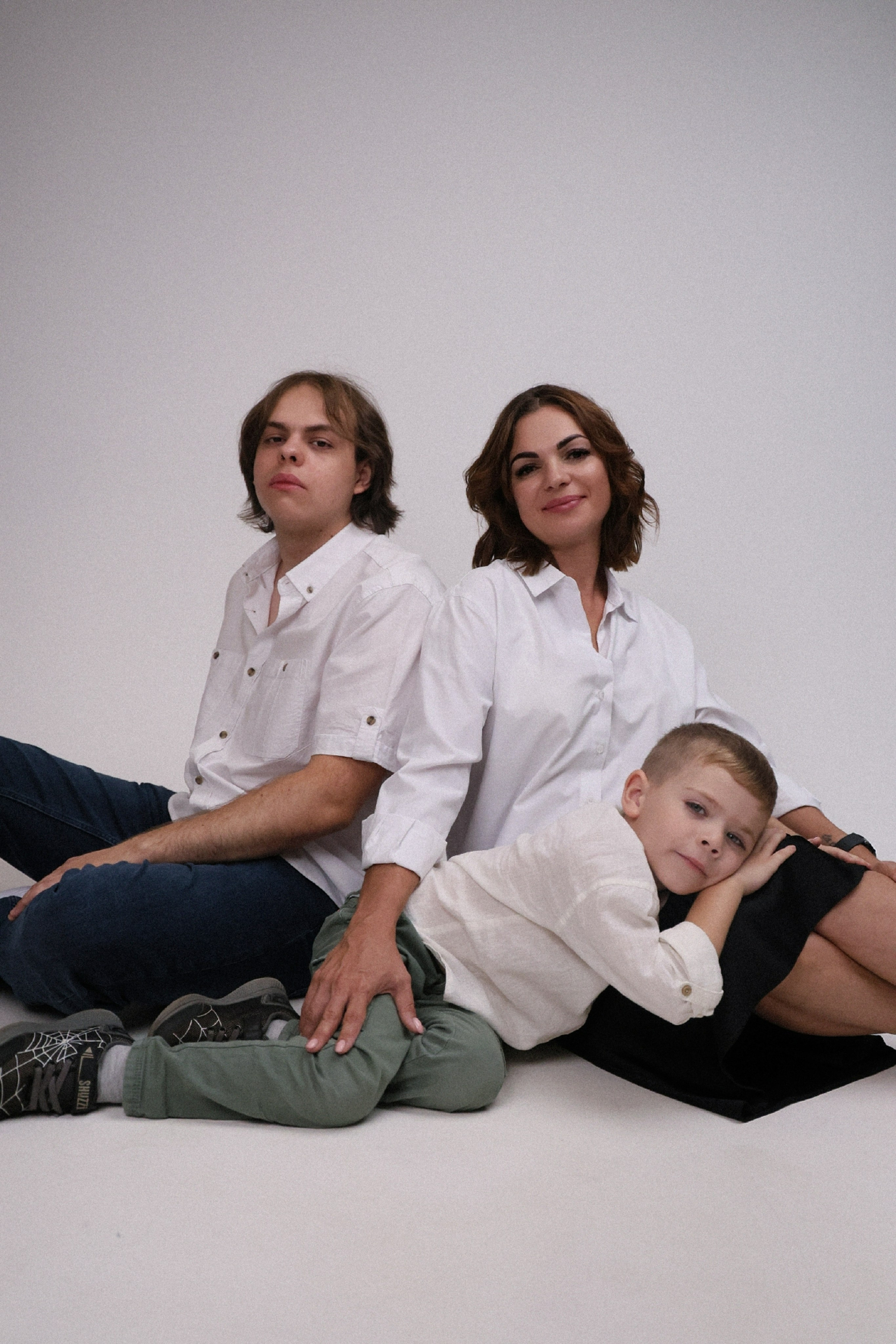 Надежда с сыновьями. Олеся Шатохина Фотограф Солнечногорск Зеленоград Клин Фотосессия