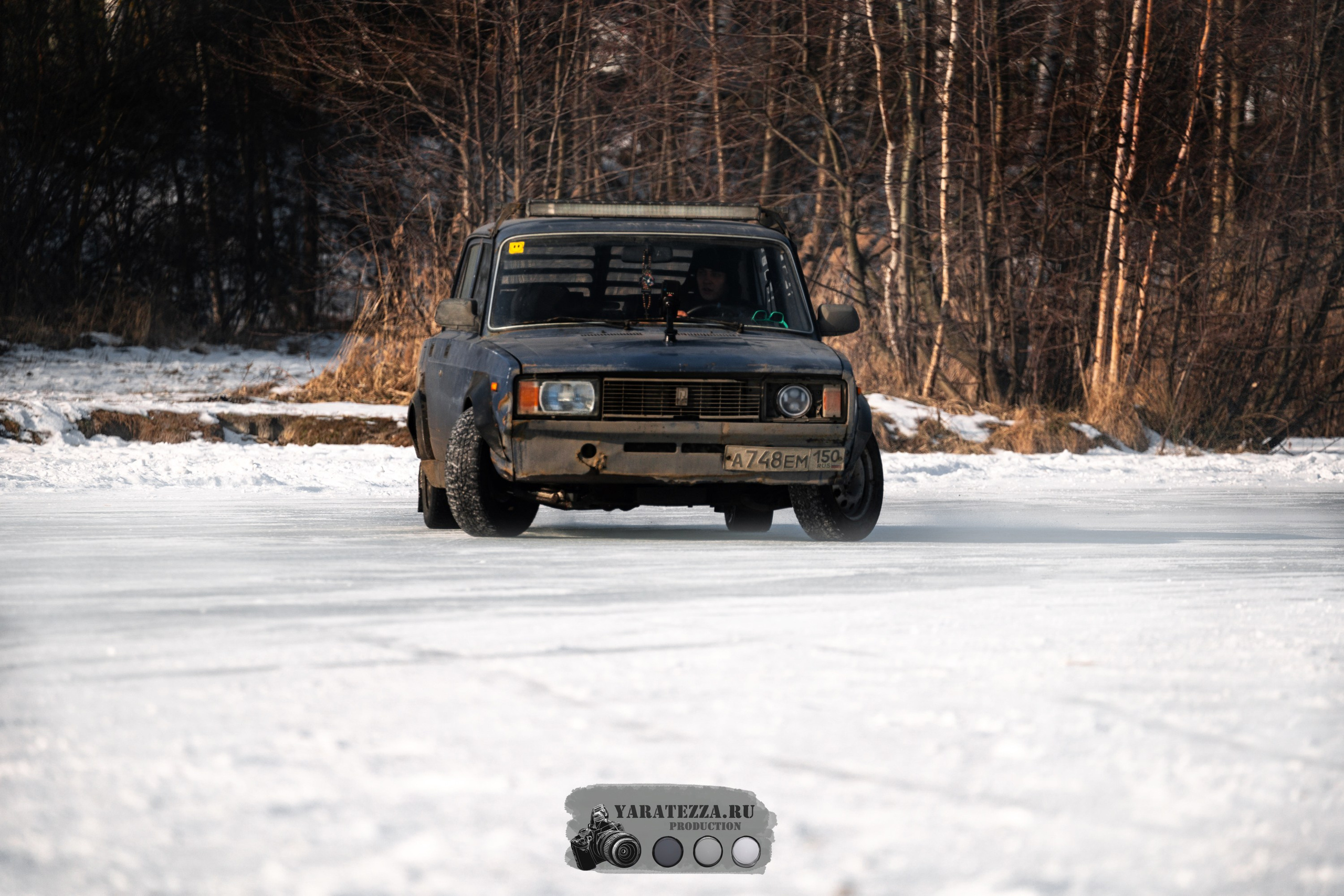 Тренировочный день на ледовой трассе. Yaratezza production