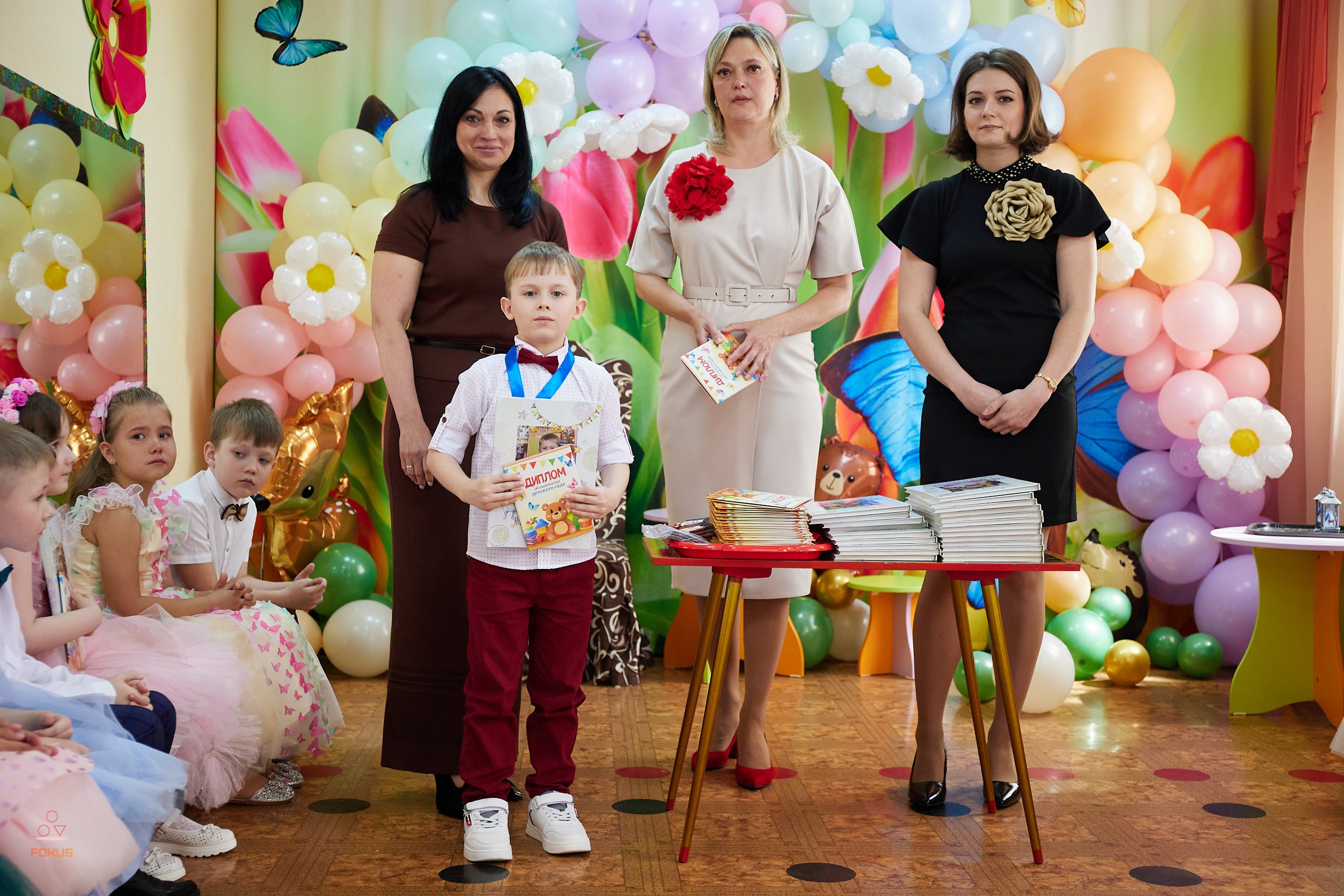 Выпускной детский сад. Спортивный фотограф Некрасов Денис