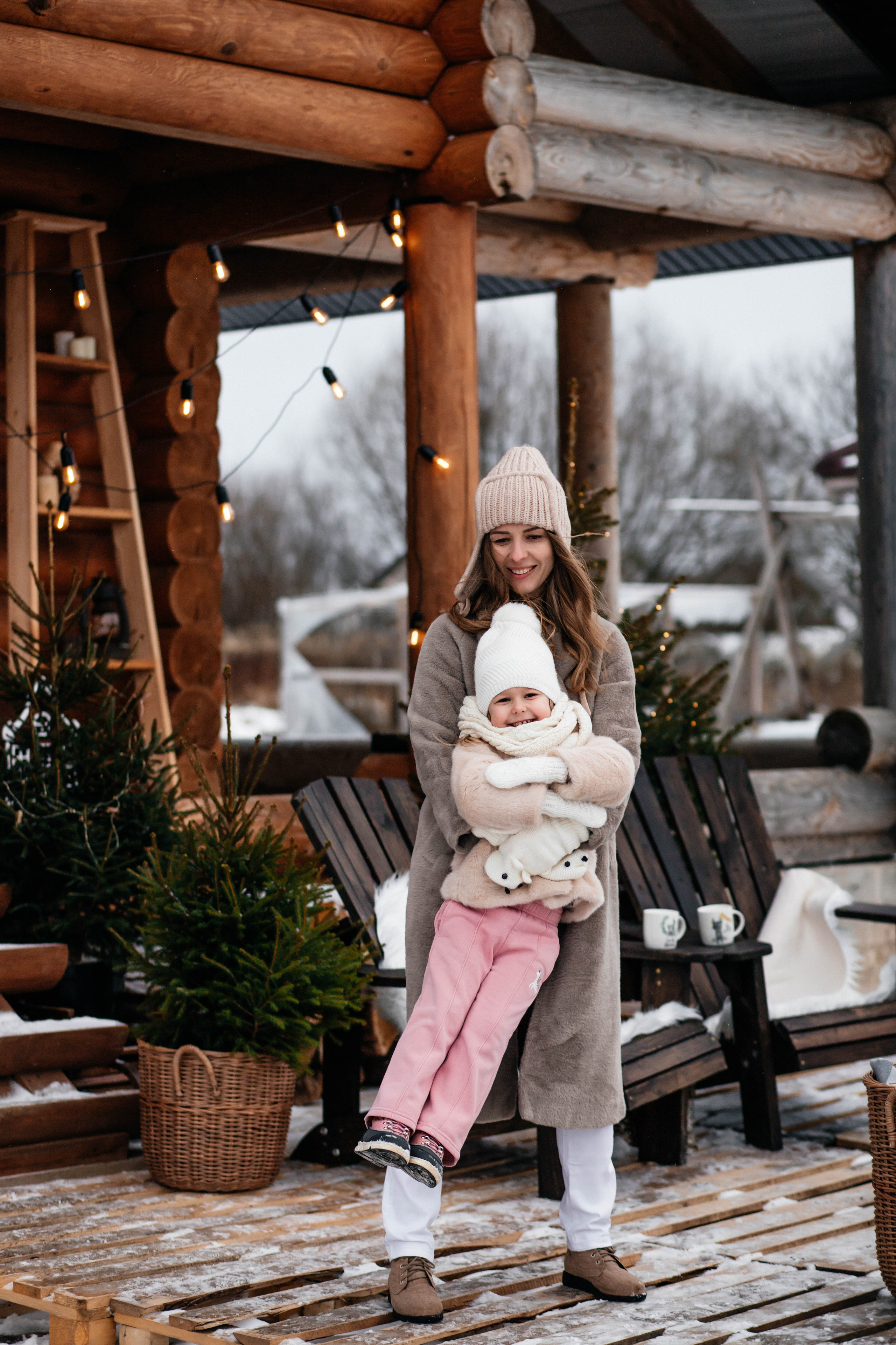 Зимнее мама+доча. Свадебный и семейный фотограф Витебск