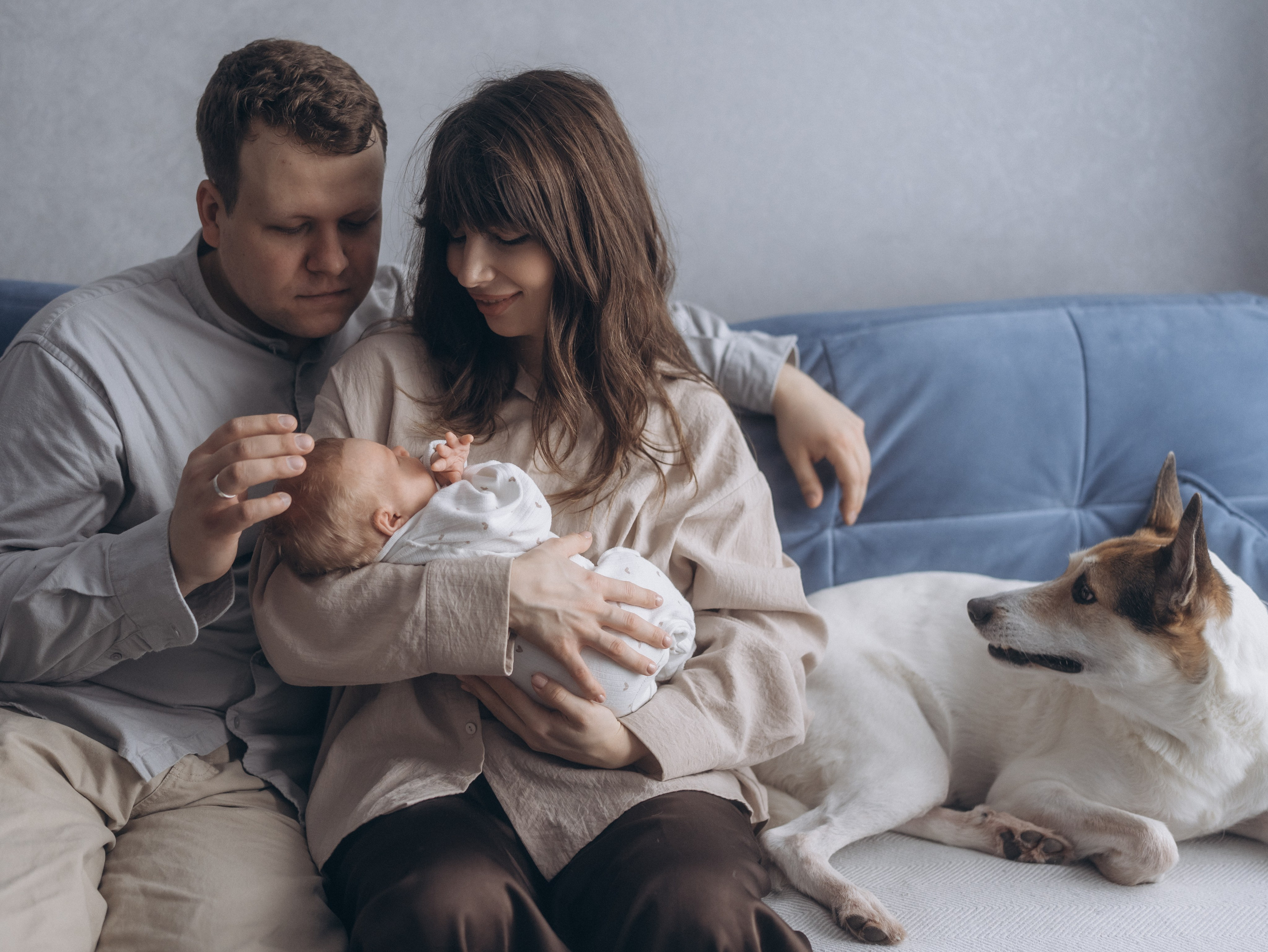 Варя и родители. Семейный фотограф и видеограф в Москве