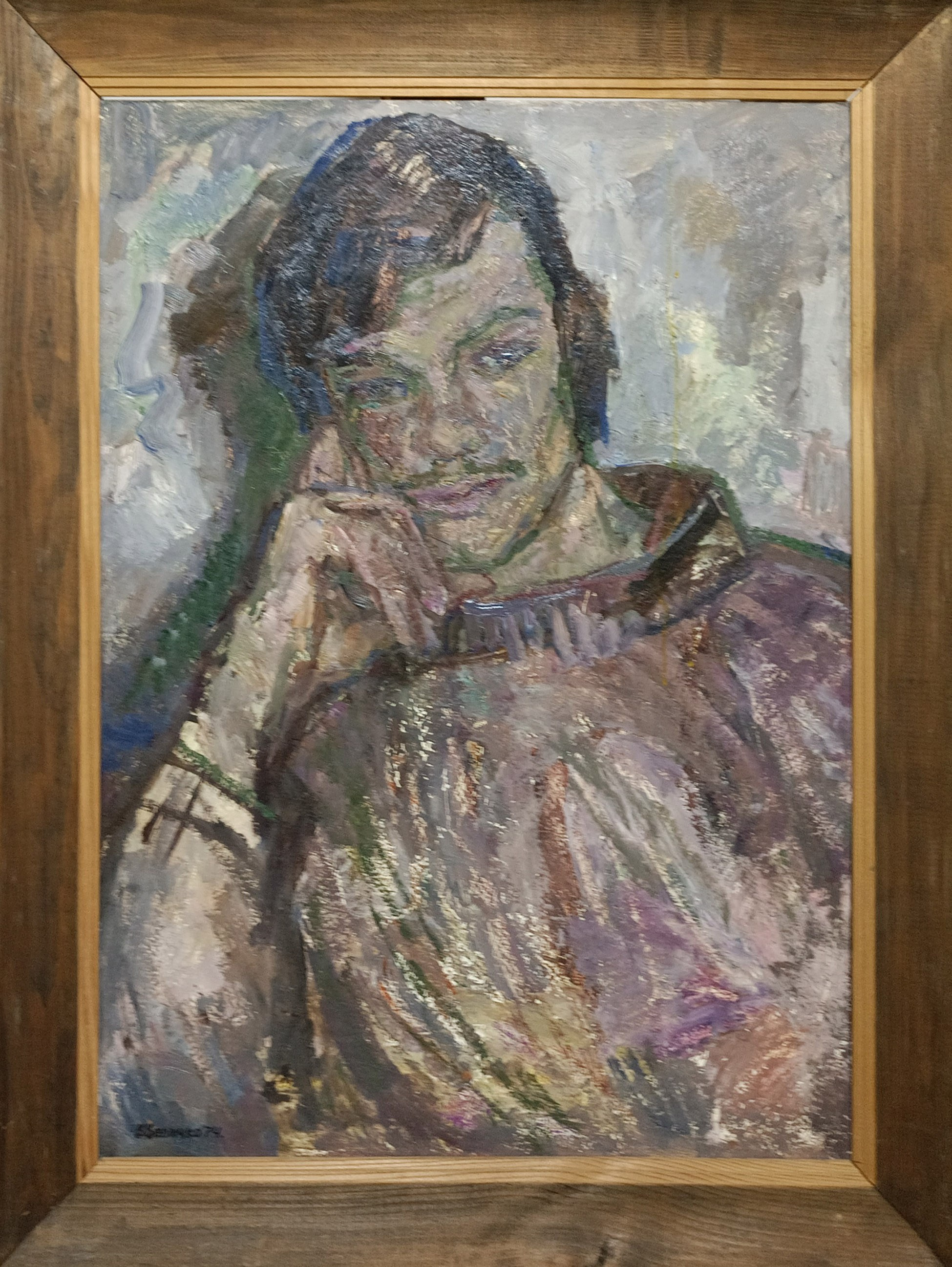 «Художник Э. А. Студенников» 1974 год. Художник Величко Вадим Семёнович