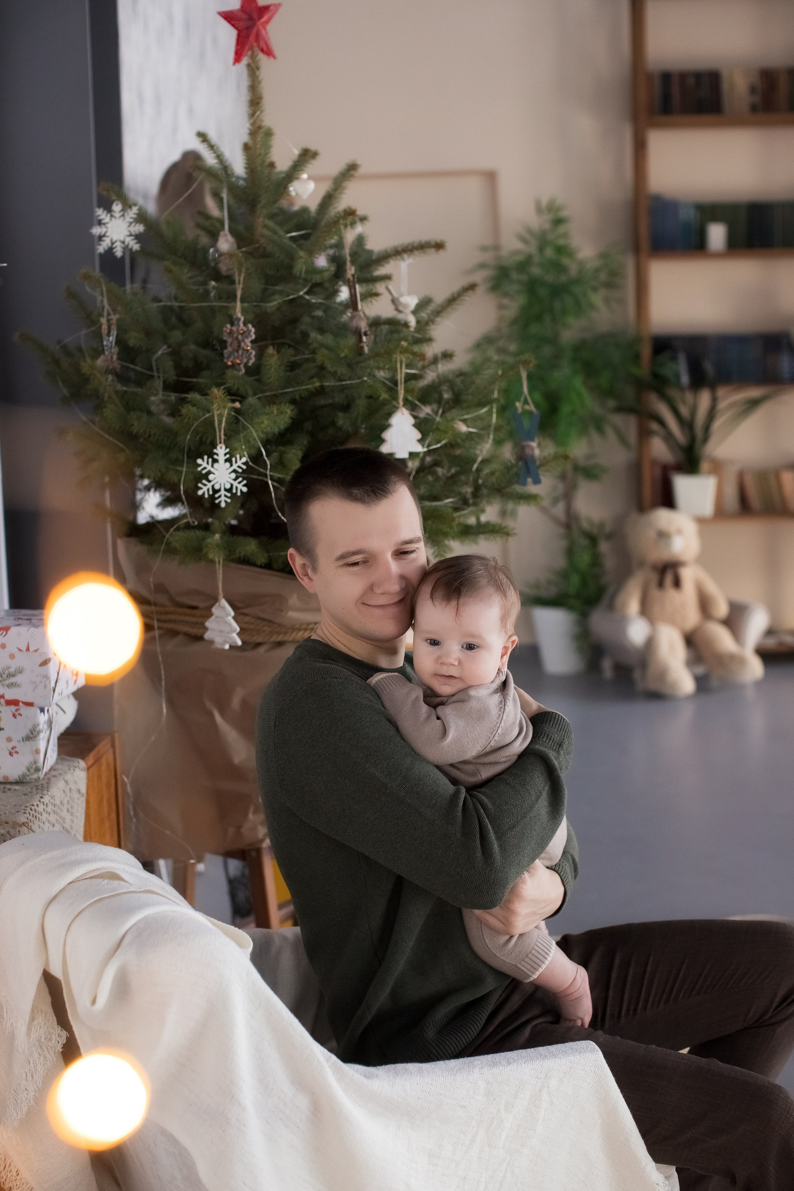 Первый Новый год. Семейный и детский фотограф в Саратове Полина Коткина