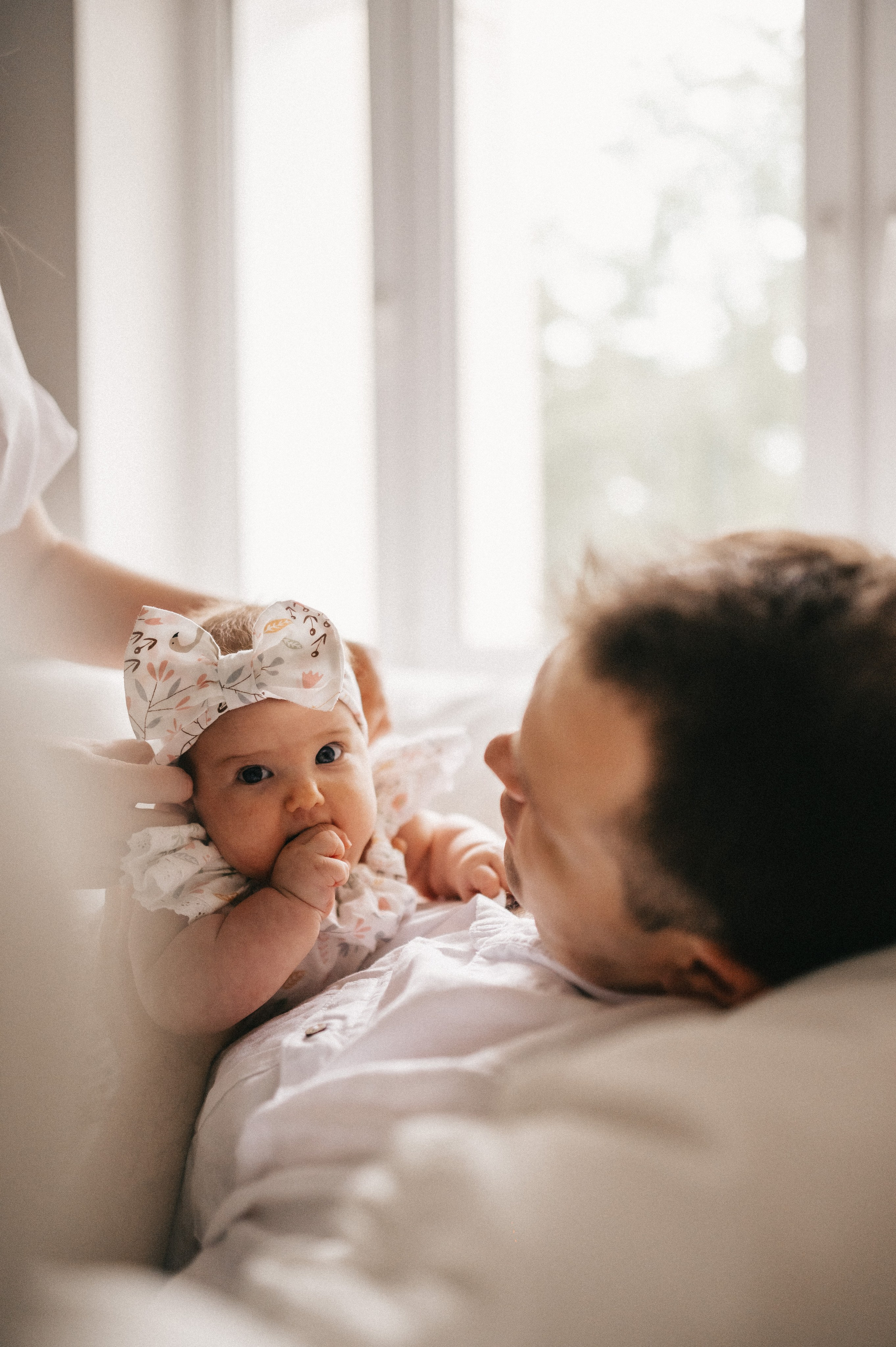 Сергей, Оксана и Алиса дома. Семейный и свадебный lifestyle-фотограф в Москве Мария Петрова