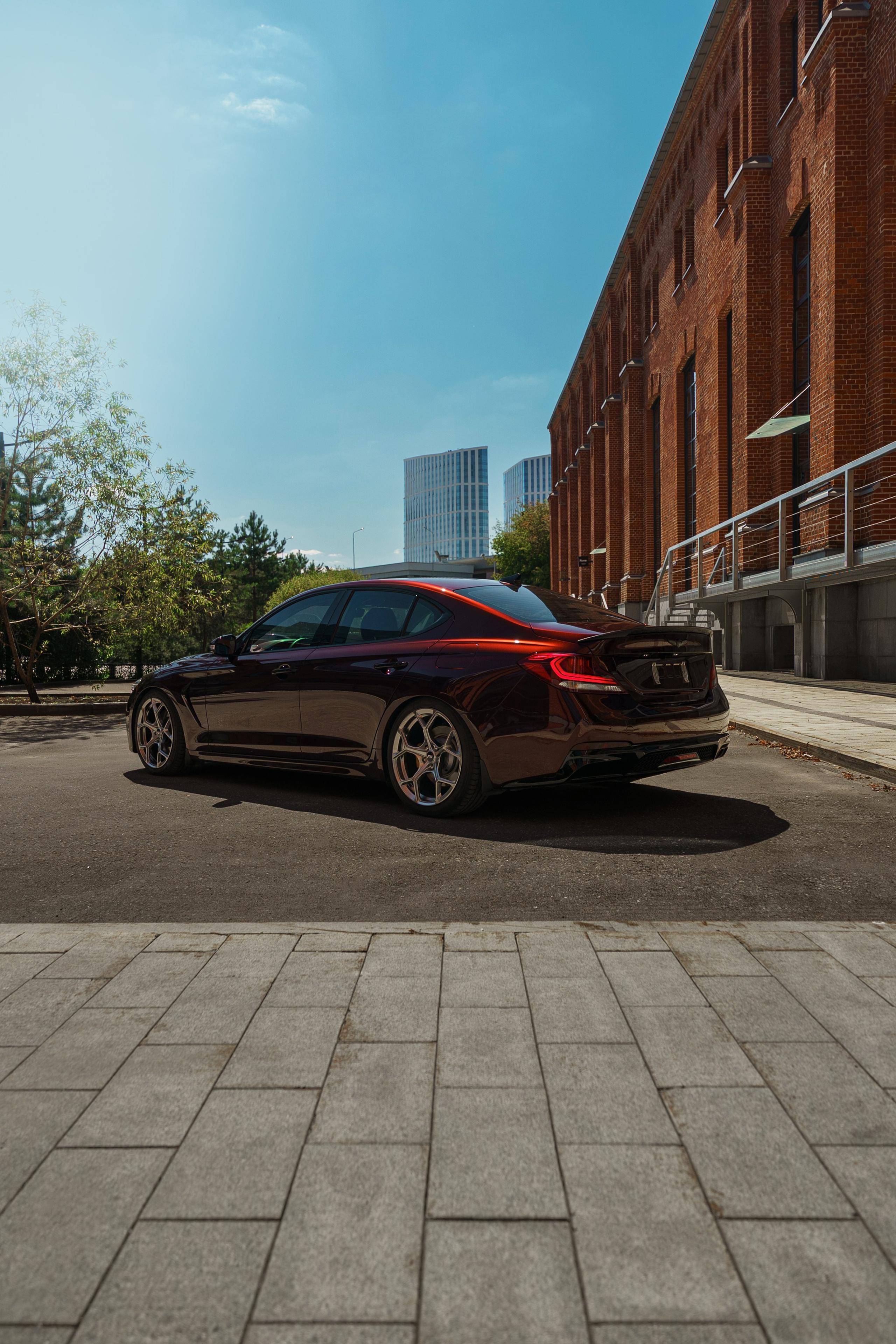 Genesis G70 by Double Detail. Автомобильный фотограф в Москве | Базилев Александр