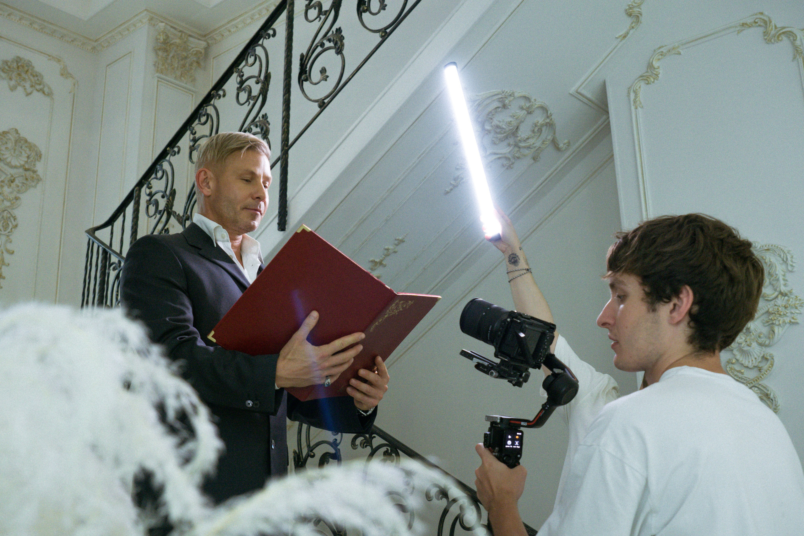 Бэк клипа Виолетта. Фотограф