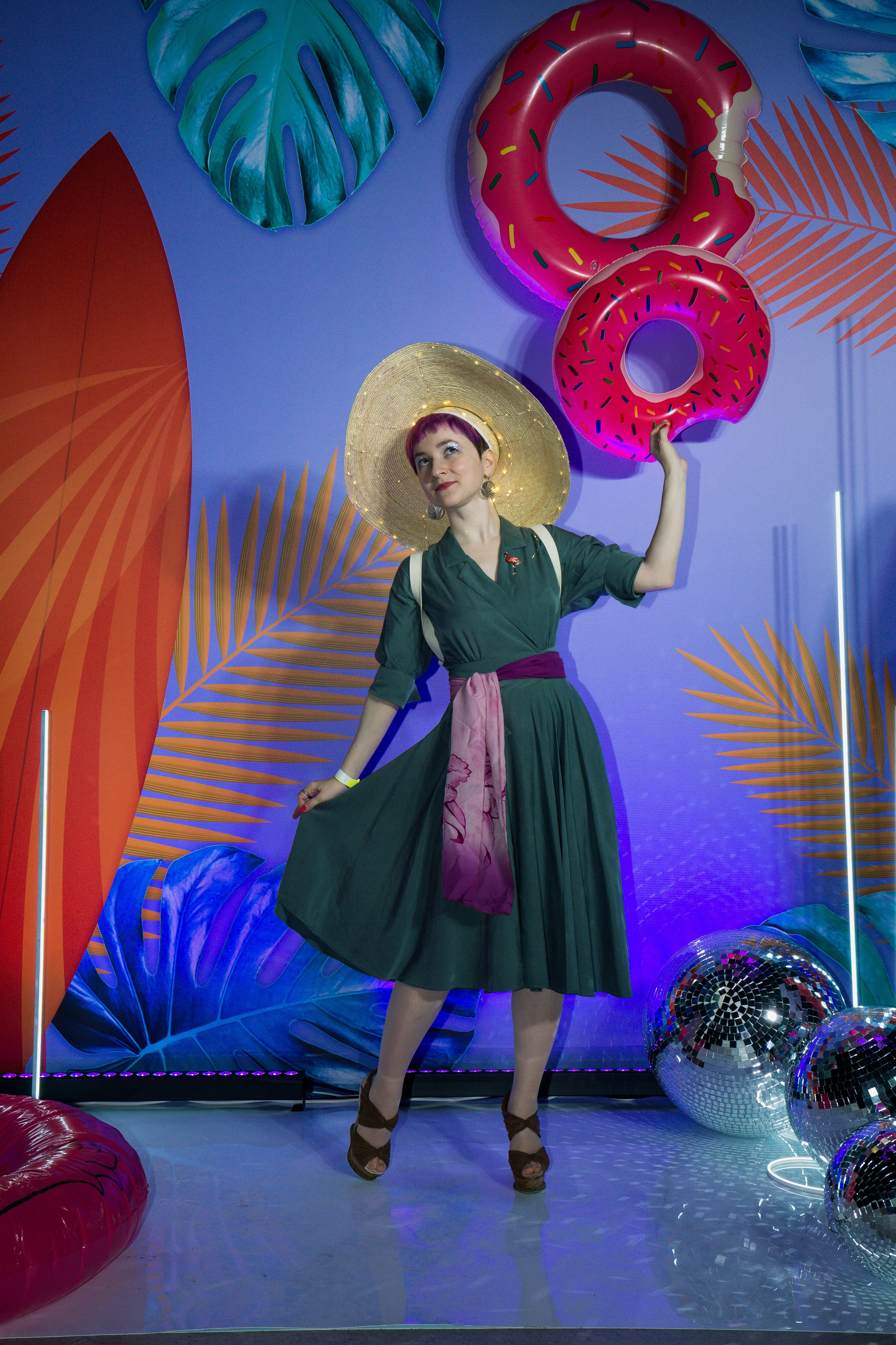 МТС корпоратив Гавайская вечеринка. Фотограф