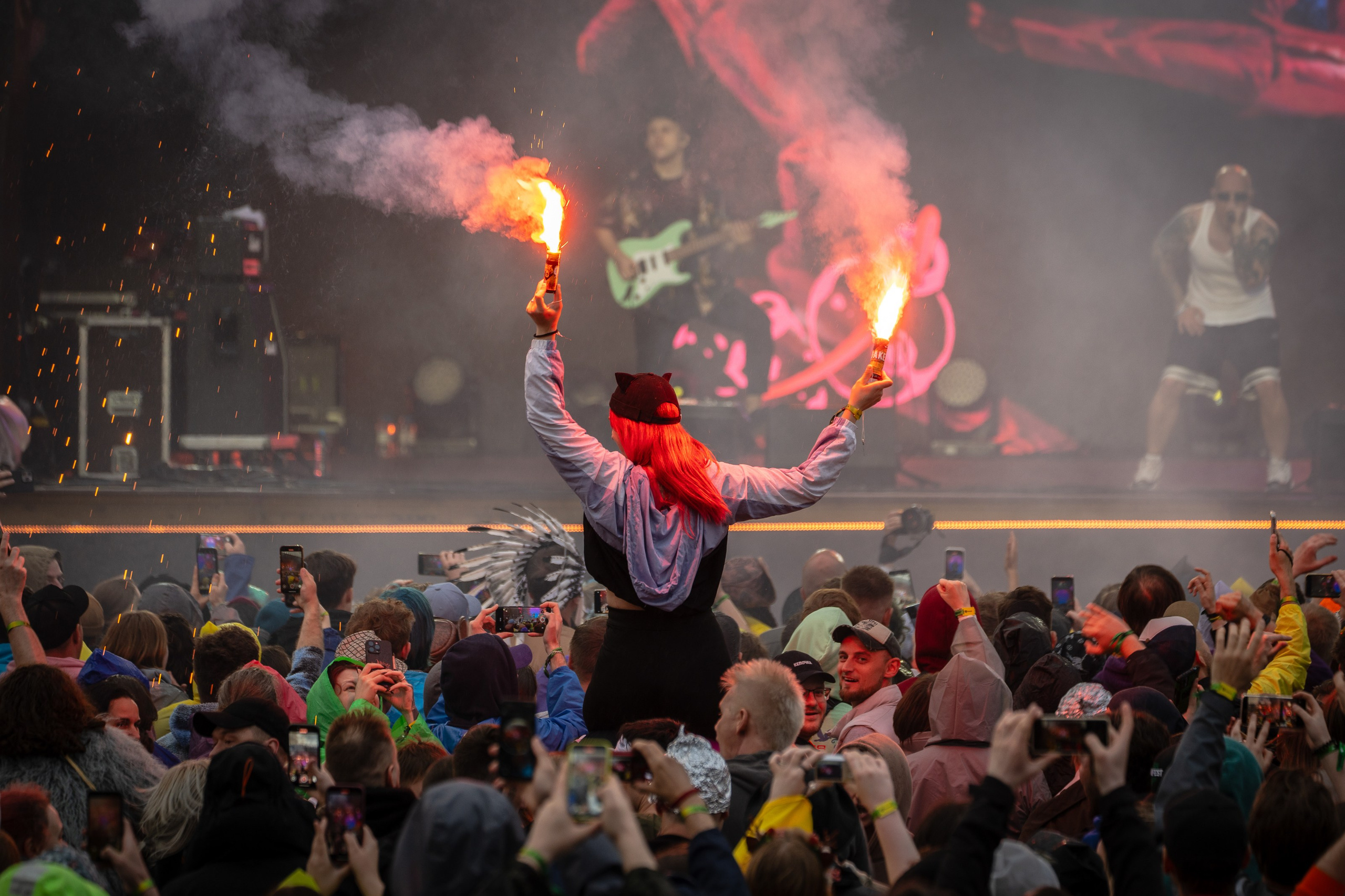 Фотографии музыкального фестиваля Дикая Мята 2025. Фотограф Николай Прокофьев модельные тесты в Москве