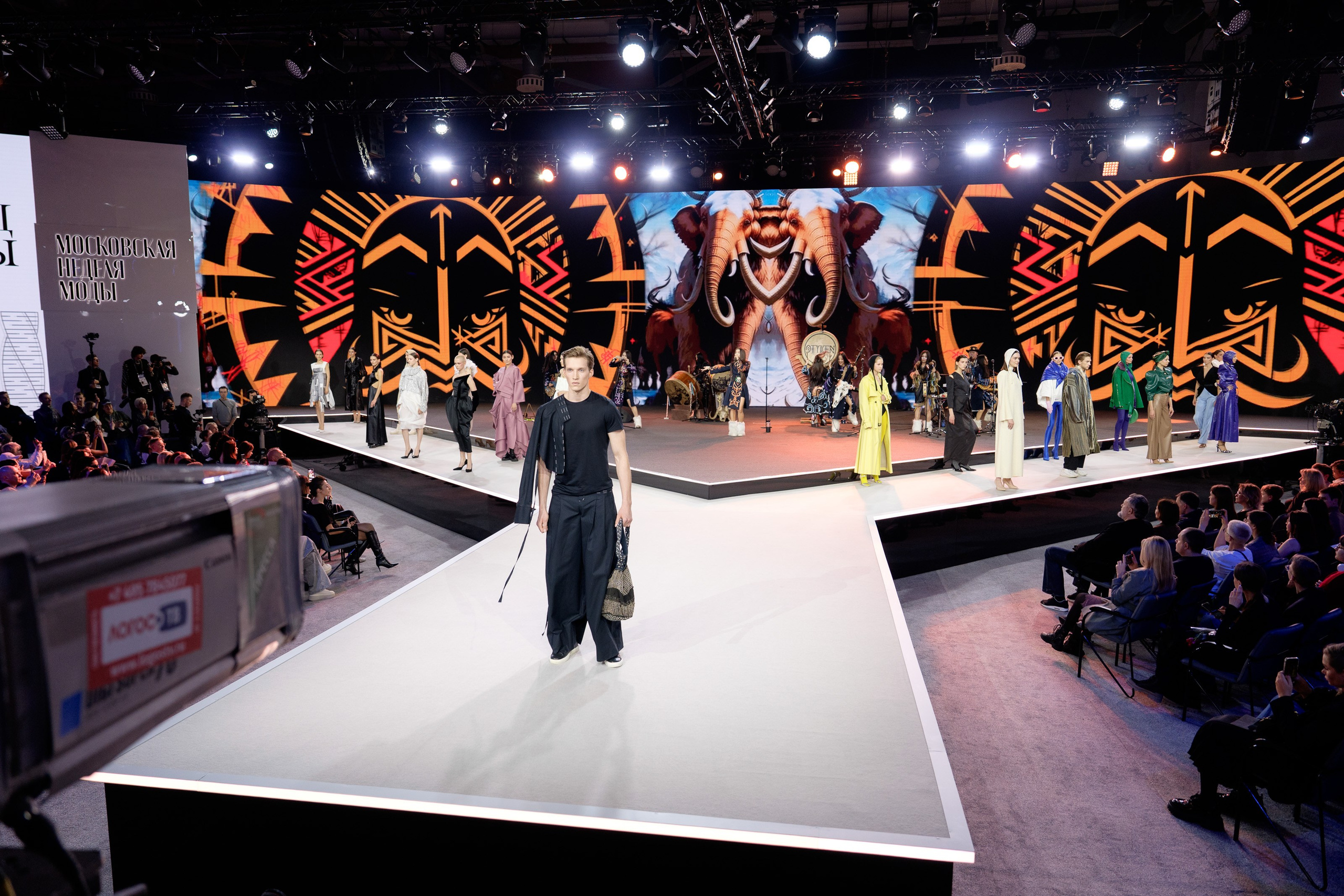 Moscow Fashion Week 2024 весна. Фотограф Николай Прокофьев модельные тесты в Москве