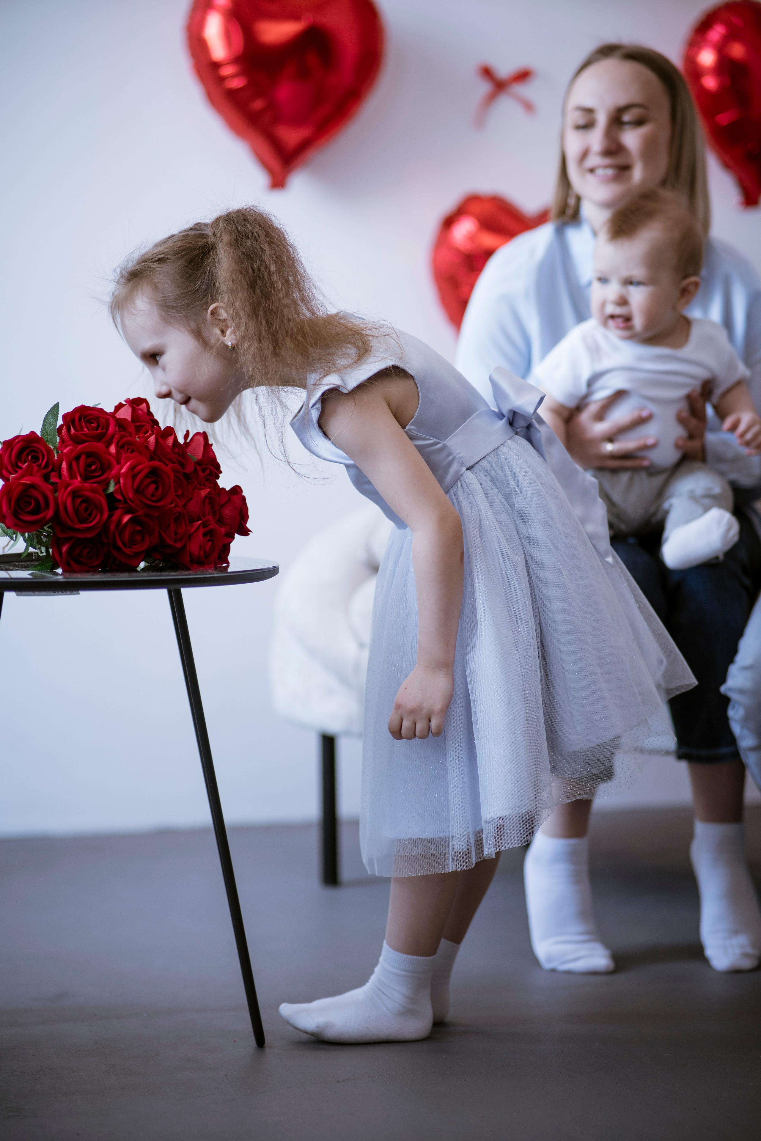 Семейная съемка в студии фотографа. Семейный фотограф в Омске Александра Яровикова