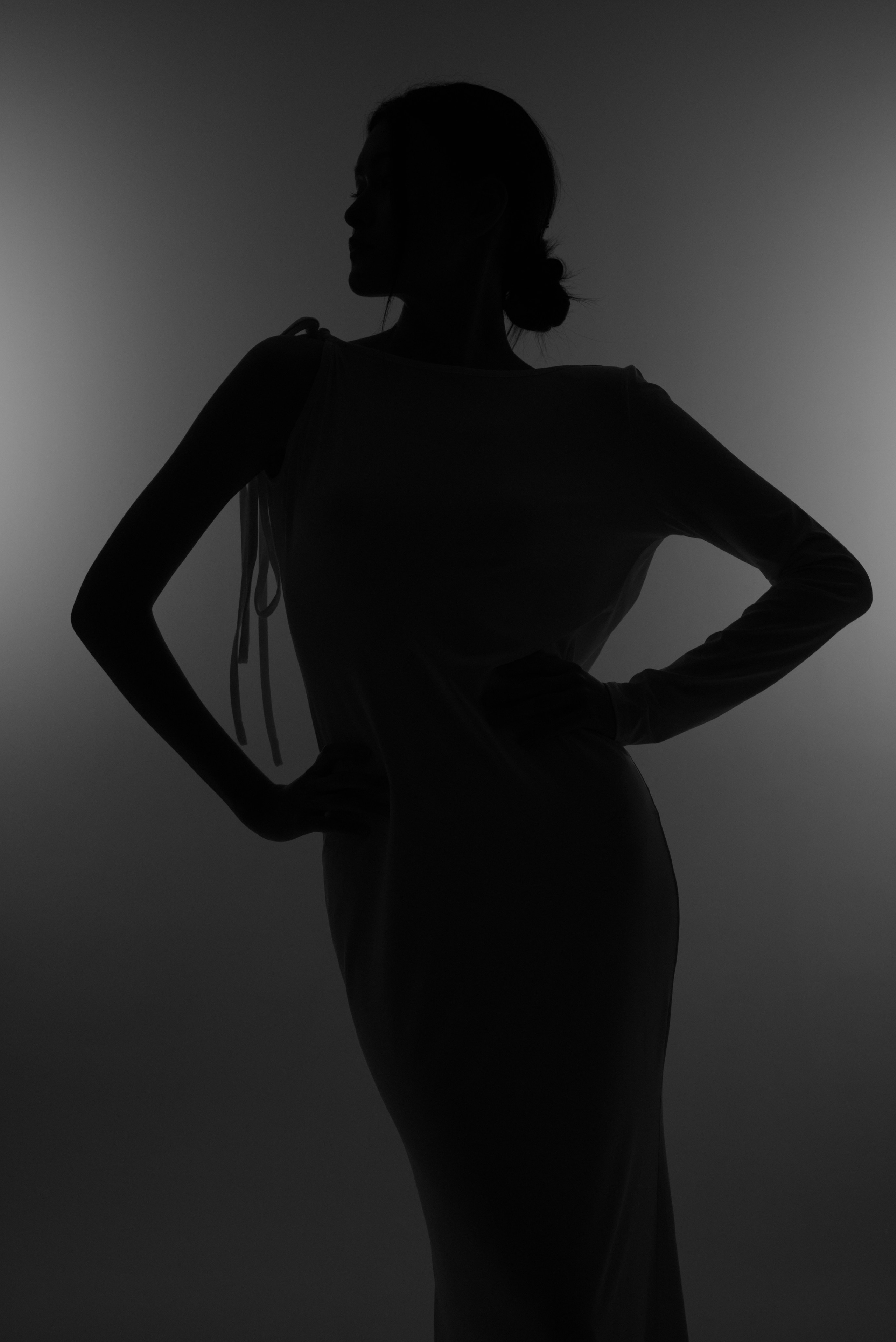 Силуэт чб с постоянным светом. Мир глазами Саши Д