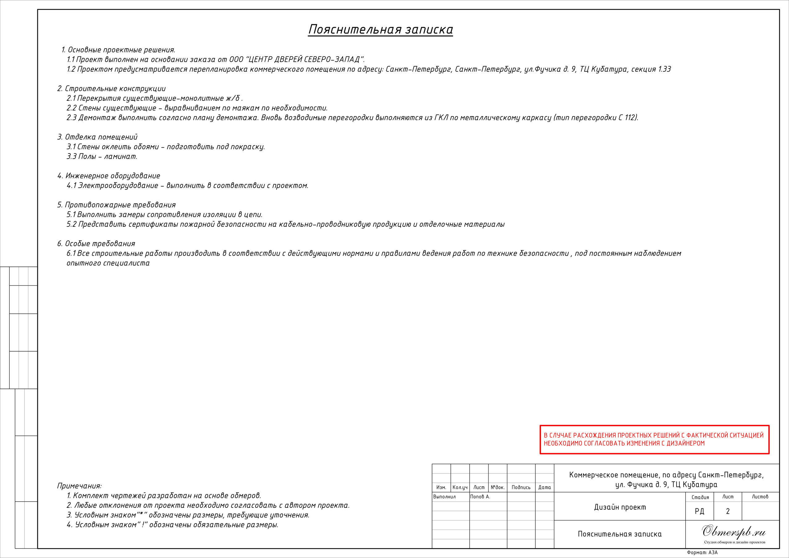 Магазин дверей в ТЦ Кубатура. Студия обмеров и проектирования