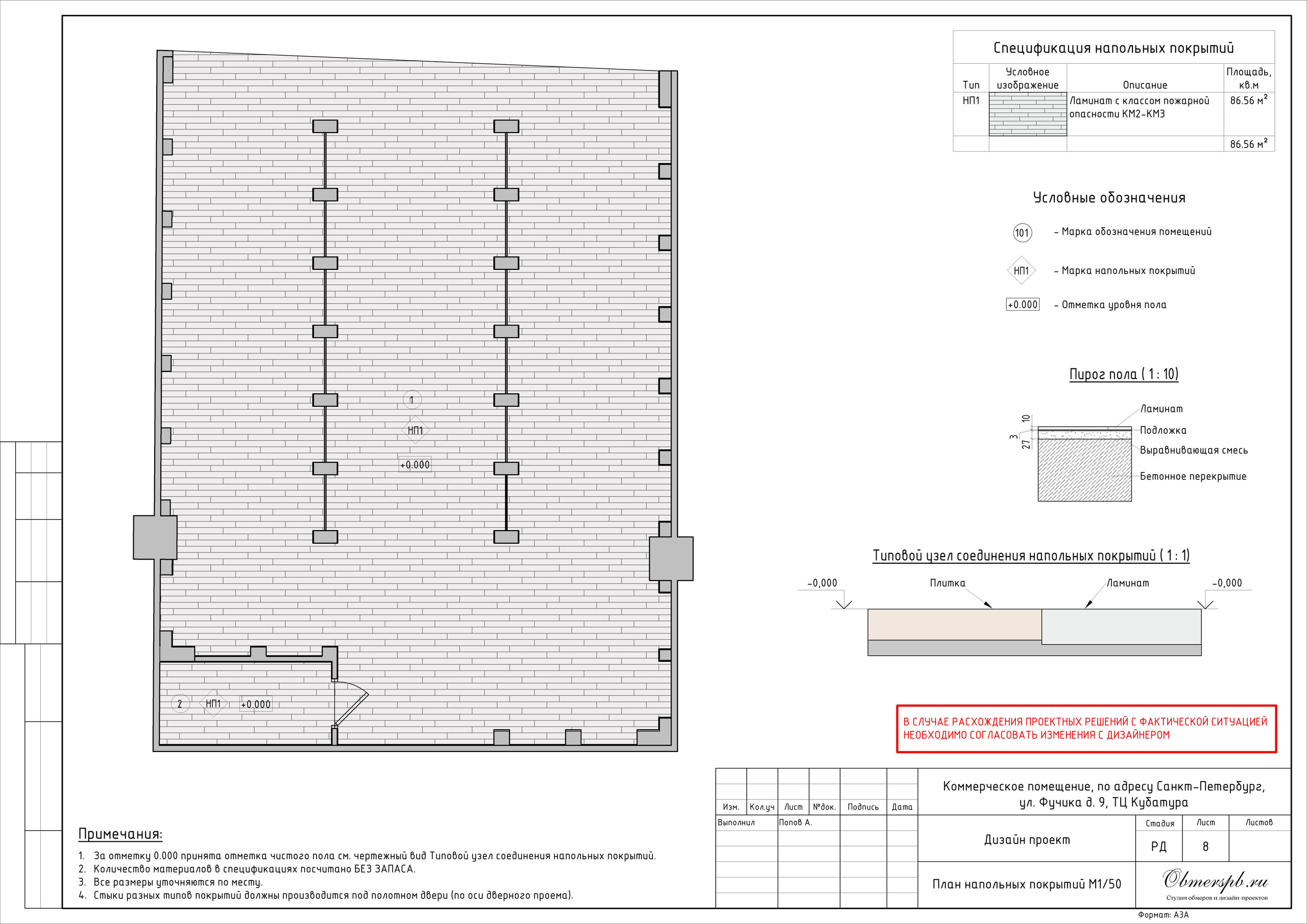 Магазин дверей в ТЦ Кубатура. Студия обмеров и проектирования