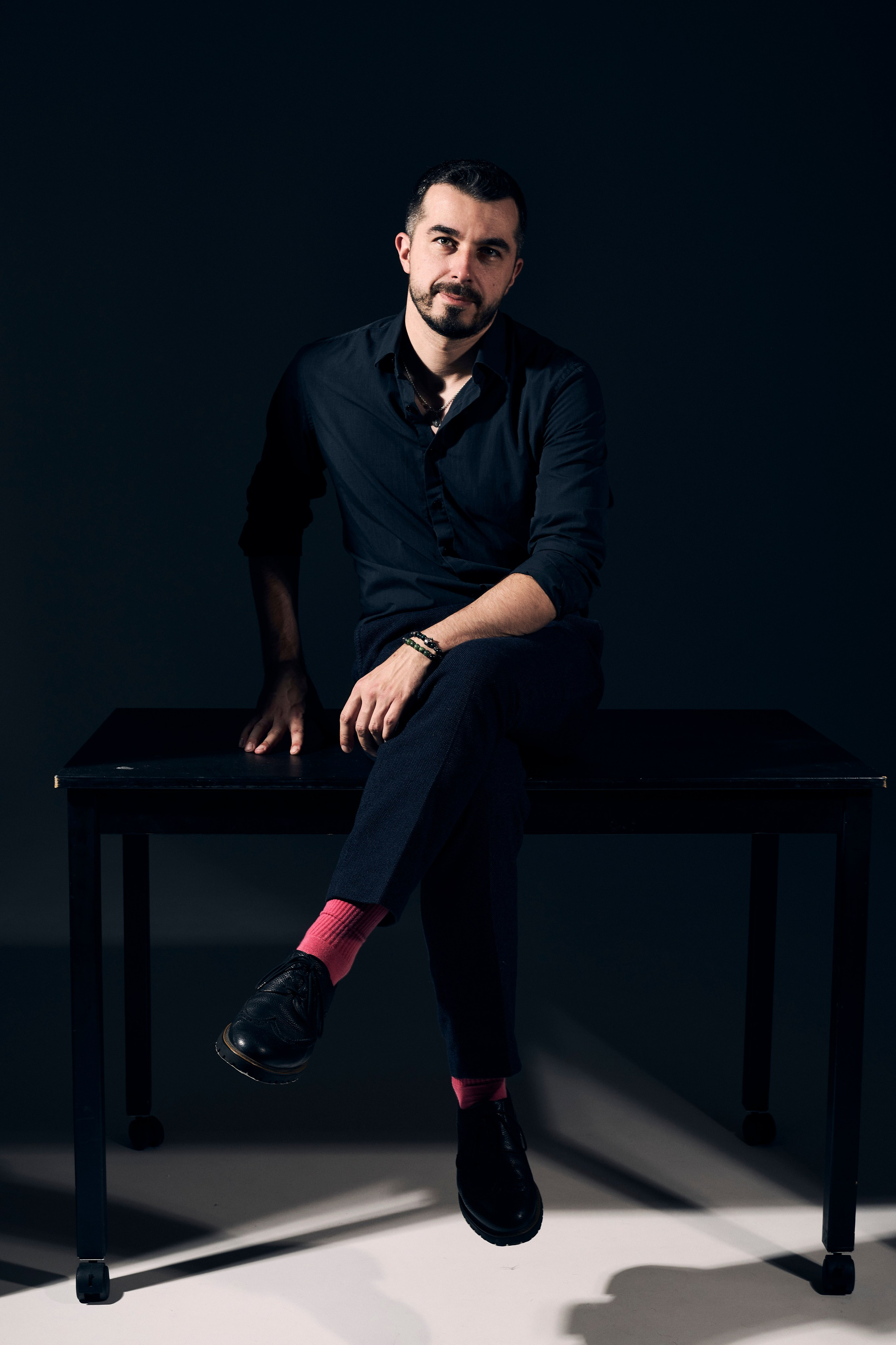 Мужская фотосессия в студии Brikman Москва. Анна Потявина. Фотограф Москва